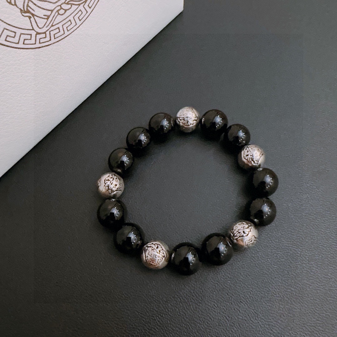 Vance Chul-Medusamanau Crystal Chain Bracelets: Unisex Rock Punk Style Replicas with Co-Symmetry. - 图片 6