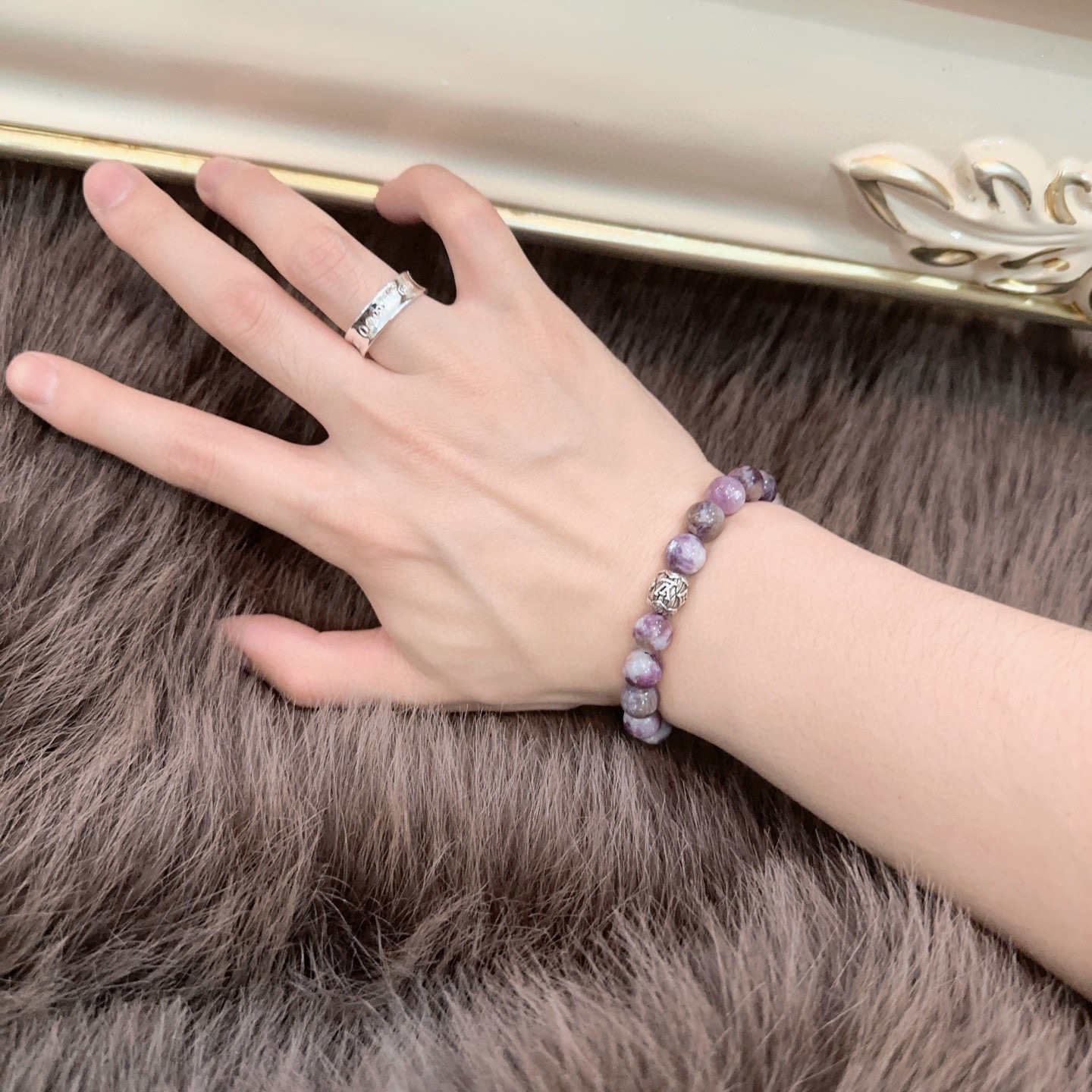  💘Tiffany 蒂芙尼戒指 ✨简约大气百搭 潮流单品 全新升级版 戒指码数（）💓V金镀铂金层   非