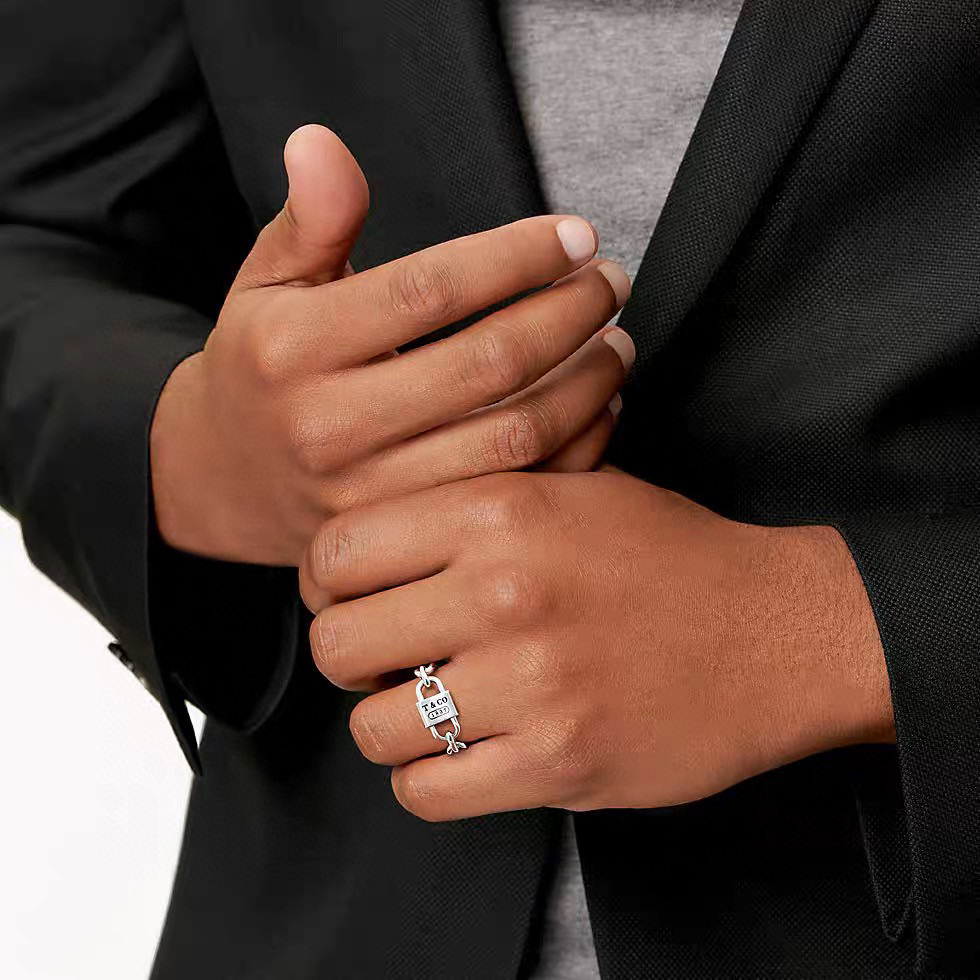 Tiffany & Co. Handmade Fashion Rings for Men and Women – Rock, Punk, Silver Styles - 图片 6