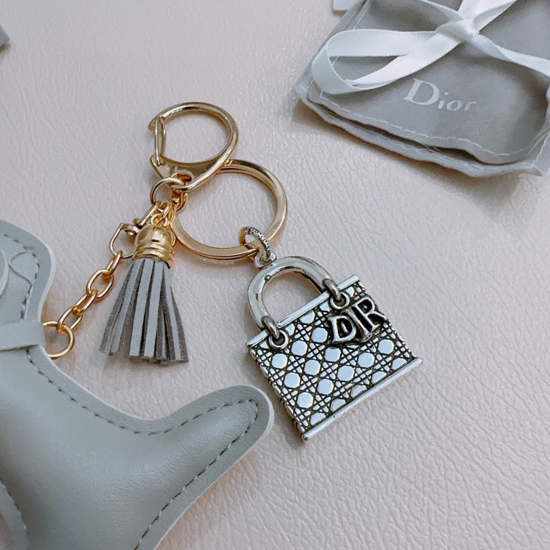 Dior Anger Forest Bear Keyring - Designer Bag Charm & Keychain 4 i1754387075557 6065 0 2