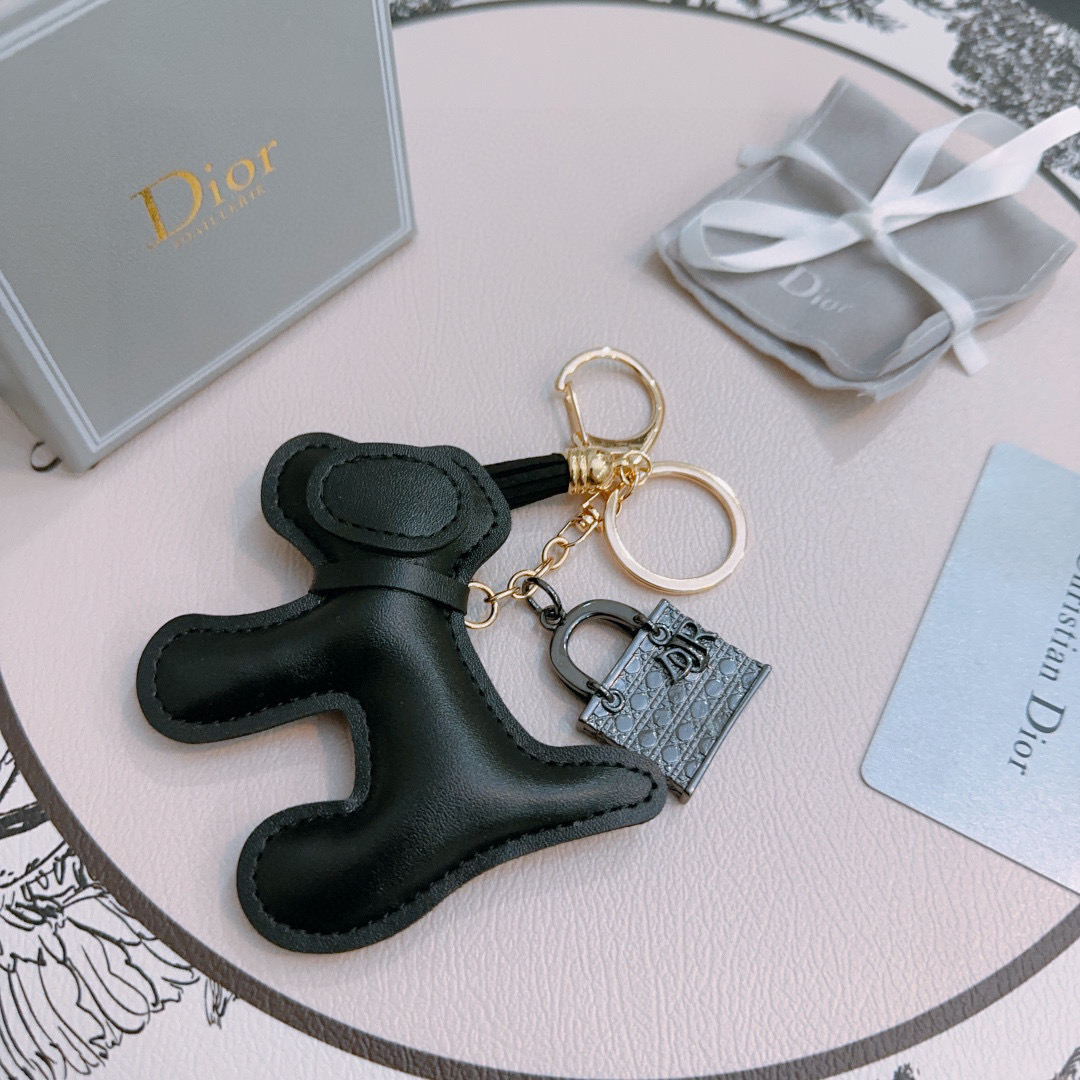 Dior Anger Forest Bear Keychains - Premium Bag Charm & Key Ring 3 i1754387089507 5219 0 1