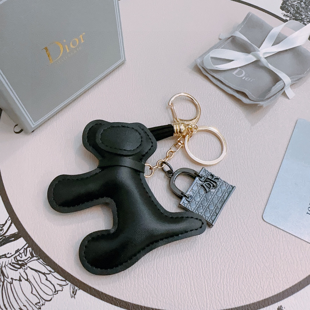 Dior Anger Forest Bear Keychains - Premium Bag Charm & Key Ring 7 i1754387089509 7987 0 5