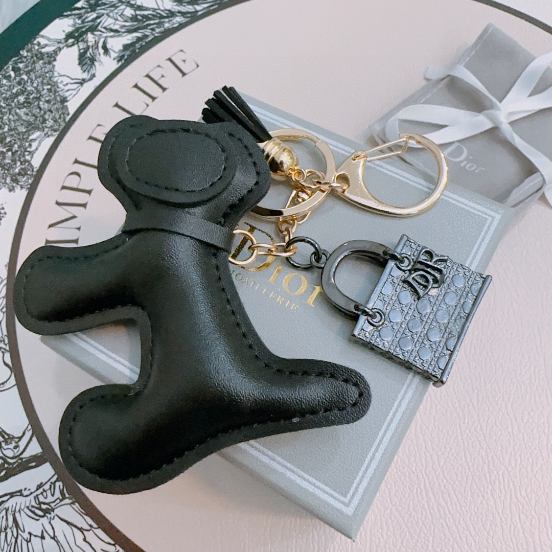 Dior Anger Forest Bear Keychains - Premium Bag Charm & Key Ring 4 i1754387089509 8493 0 2