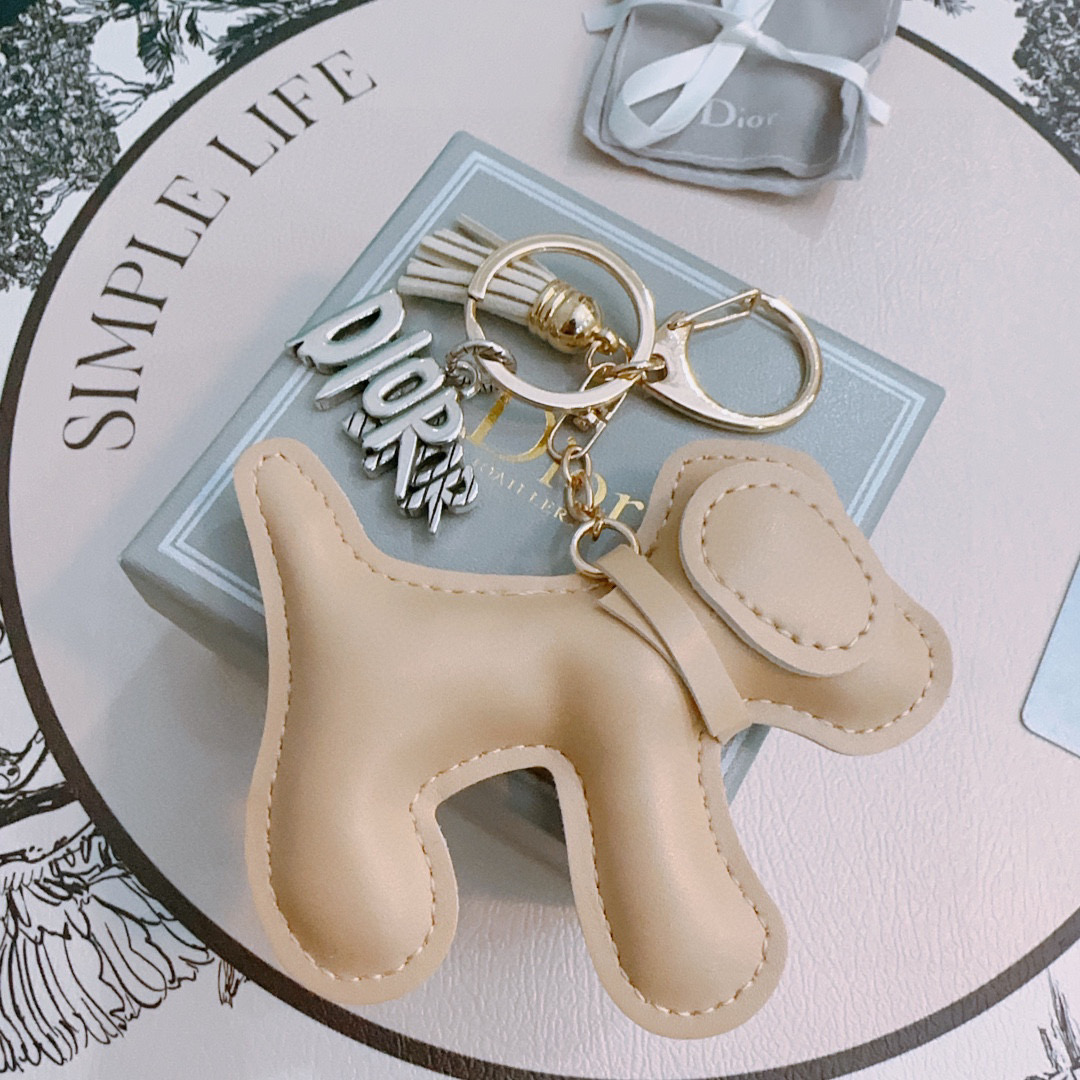 Dior Anger Forest Bear Keychain - Designer Bag Charm & Keyring 3 i1754388672897 1356 0 1