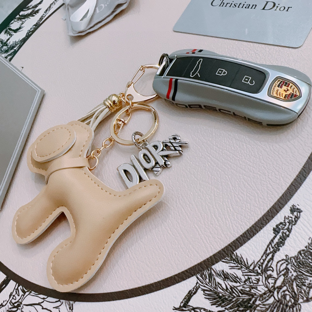 Dior Anger Forest Bear Keychain - Designer Bag Charm & Keyring 5 i1754388672897 3744 0 3