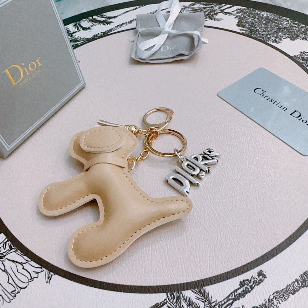 Dior Anger Forest Bear Keychain - Designer Bag Charm & Keyring 7 i1754388672897 9535 0 5