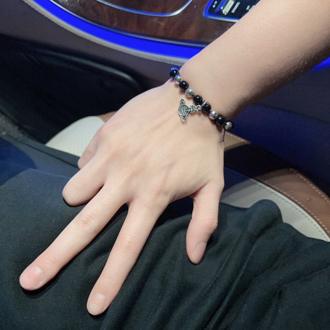   西太后专柜精工版本 多元素玛瑙泰银风格手链 明星同款 复古做旧风 原版复刻 纯手工打造 ～正品开模