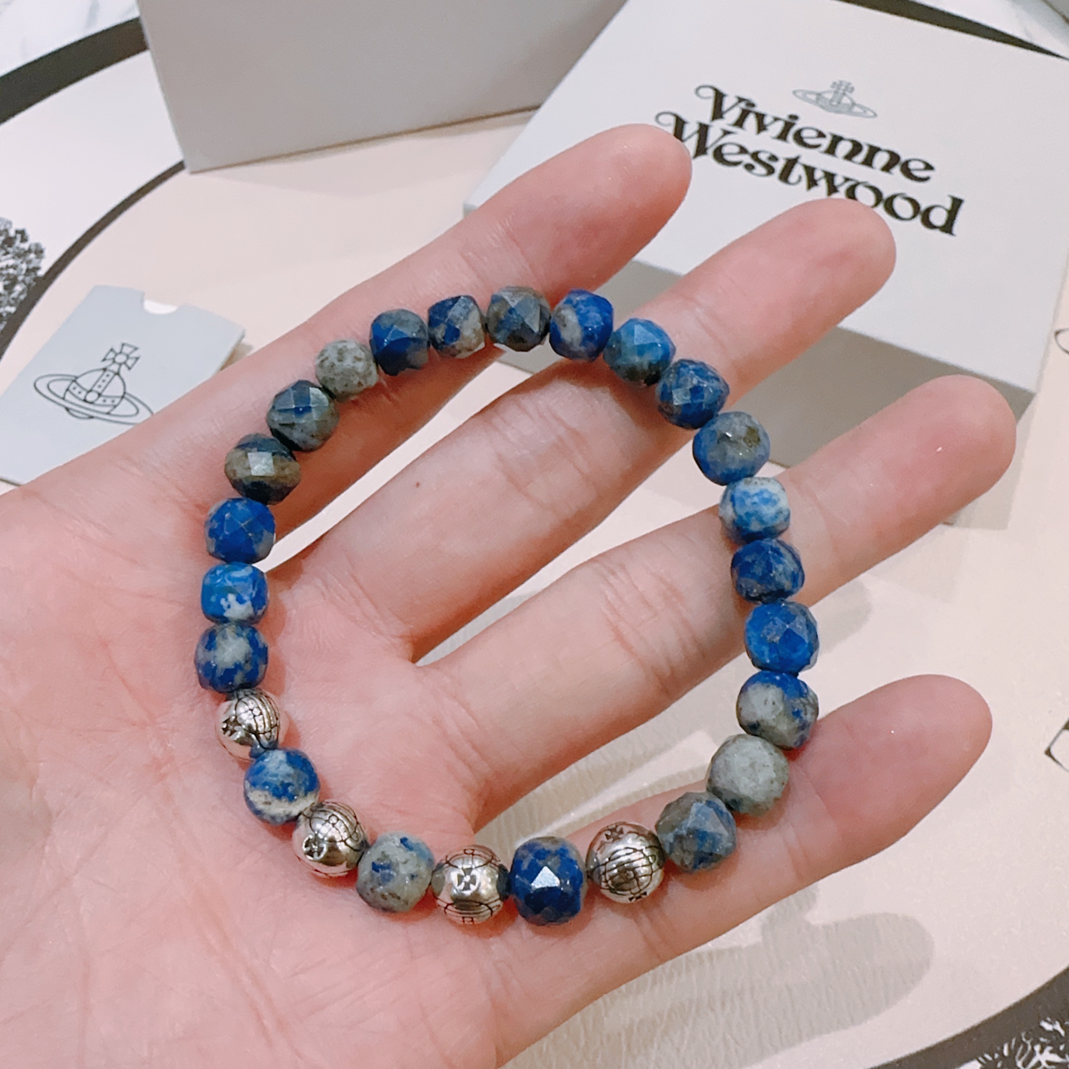    正品新款西太后手链精工版本 多元素玛瑙泰银风格手链 明星同款 复古做旧风 原版复刻 纯手工打造 正