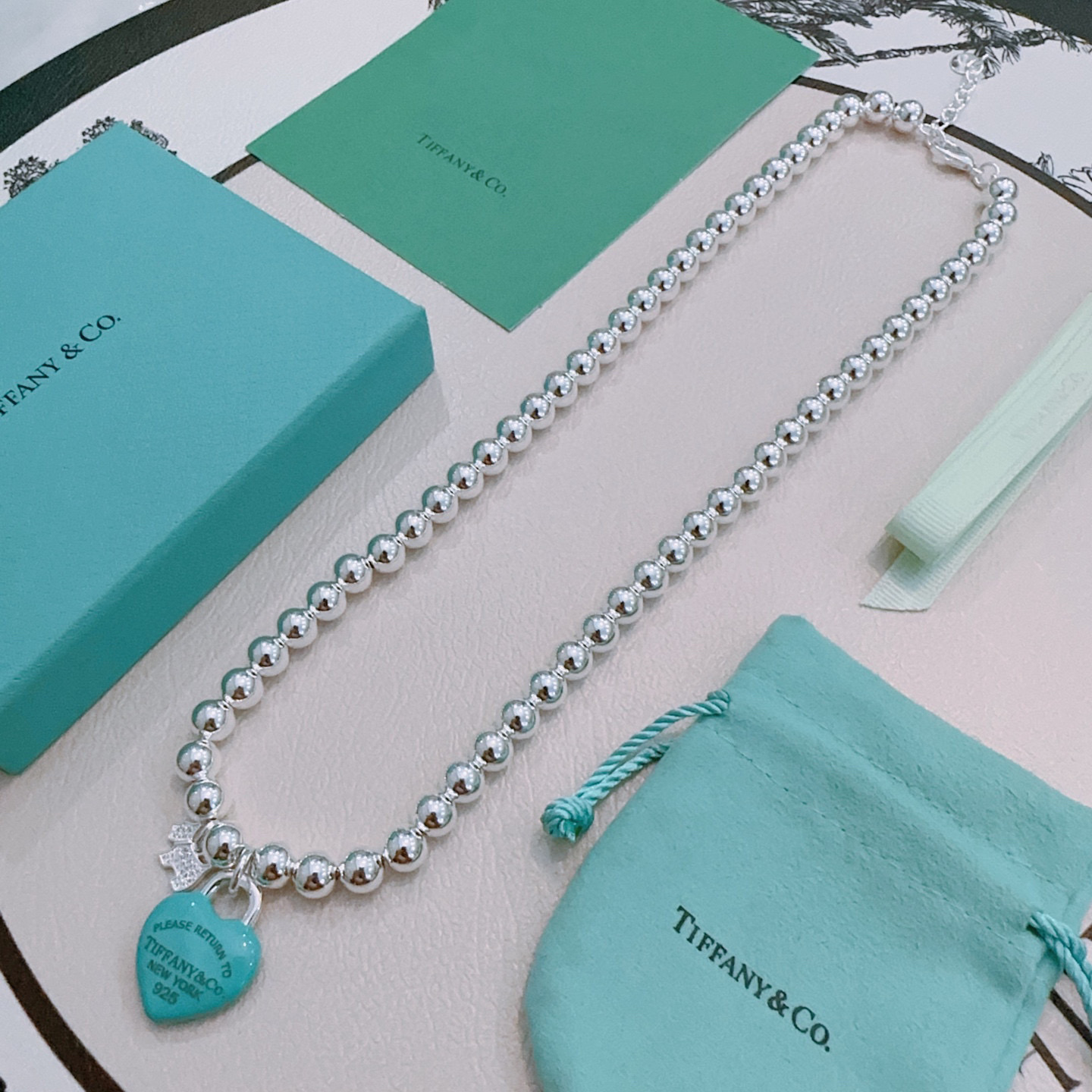 NO:380887,Tiffany Necklace TIFFNY&CO. The counter Seiko Silver version has the same style, retro and old style, original reproduction, purely handmade, authentic model opening, fashion essentials, both men and women can wear, couple style, rock punk silver style, trendy and versatile, the same style on the official website (beads 8m), jewelry quality, tiffany, necklace19860909蒂芙尼项链TIFFNY&CO. 专柜精工银版本明星同款 复古做旧风 原版复刻 纯手工打造 ～正品开模潮流时尚必备 男女均可佩戴 情侣款同款 摇滚朋克银风格 潮流百搭 官网同款（珠子8m）,饰品精品,tiffany,necklace,Jewelry