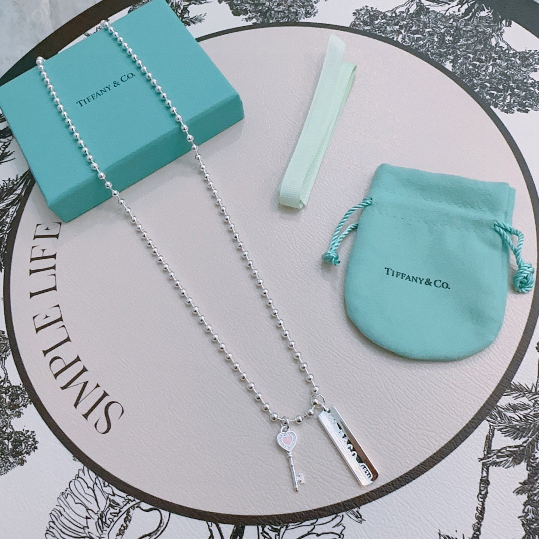 NO:516106,Tiffany Necklace TIFFNY&CO. The counter Seiko Silver version has the same style, retro and old style, original reproduction, purely handmade, authentic model opening trendy and fashion essentials, both men and women can wear it, couple style, rock punk silver style, trendy and versatile, the same style on the official website (60cm), jewelry quality, tiffany, necklace19860909蒂芙尼项链TIFFNY&CO. 专柜精工银版本明星同款 复古做旧风 原版复刻 纯手工打造 ～正品开模潮流时尚必备 男女均可佩戴 情侣款同款 摇滚朋克银风格 潮流百搭 官网同款（60cm）,饰品精品,tiffany,necklace,Jewelry
