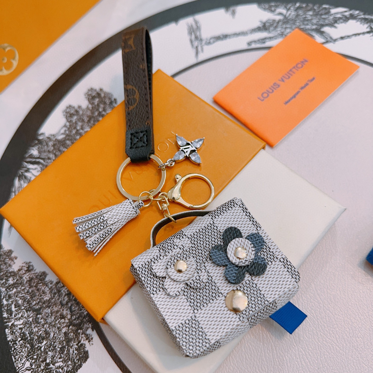 NO:556161,New product release LV keychain LV bag buckle headphone bag latest bag charms higher grade celebrity Anger Forest series classic model co-branded design concept keychain series details distressed version non-market glossy version This has been out of the LV best-selling model very good match with trendy backpacks, jewelry boutiques, louis vuitton, backpacks, keychain19860909新品发布LV钥匙扣 lv包包扣 耳机包 最新款包包挂饰档次更高明星同款Anger Forest系列经典款联名设计理念钥匙扣系列 细节对版做旧处理 非市面亮面版型 这款一直在出 lv里面热卖款 非常好搭配潮流背包,饰品精品,louis vuitton,backpacks,keychain,Jewelry