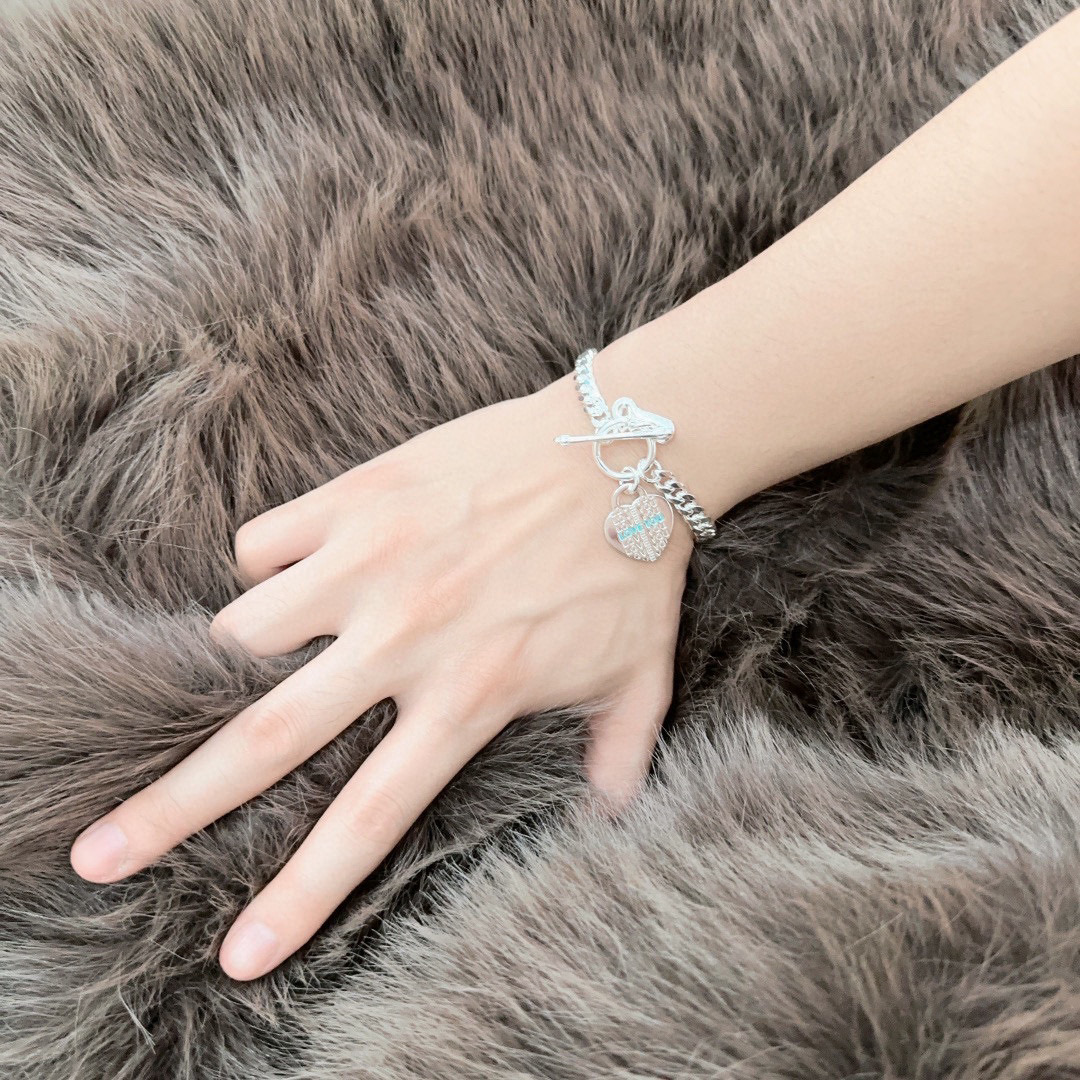 Tiffany & Co. Style Sterling Silver Bracelet - Vintage Rock Punk Design 8 i1760438654945 5042 0 6