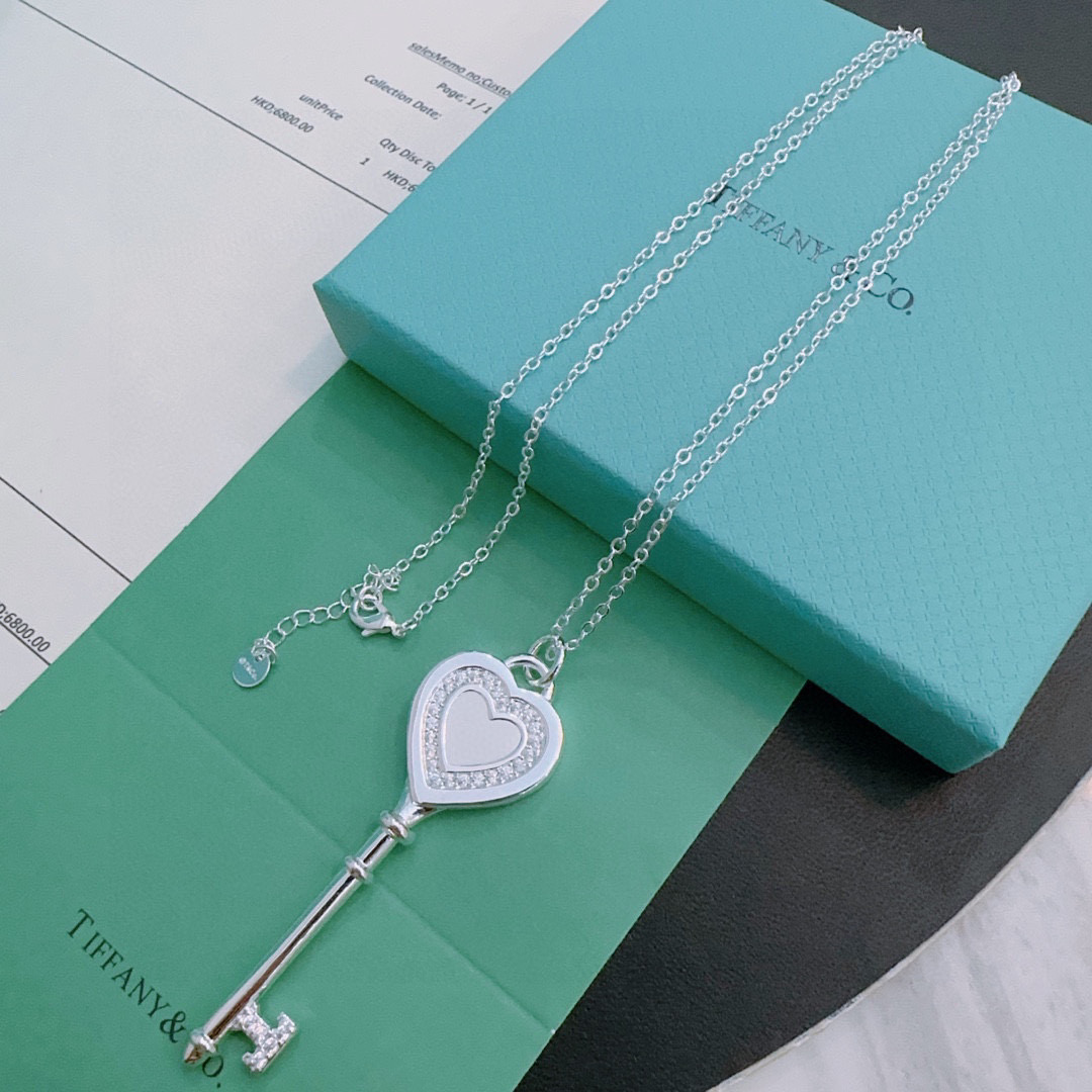 Tiffany & Co. Sterling Silver Necklace, Vintage Punk Style, 60cm Adjustable 4 i1760438711020 1365 0 2