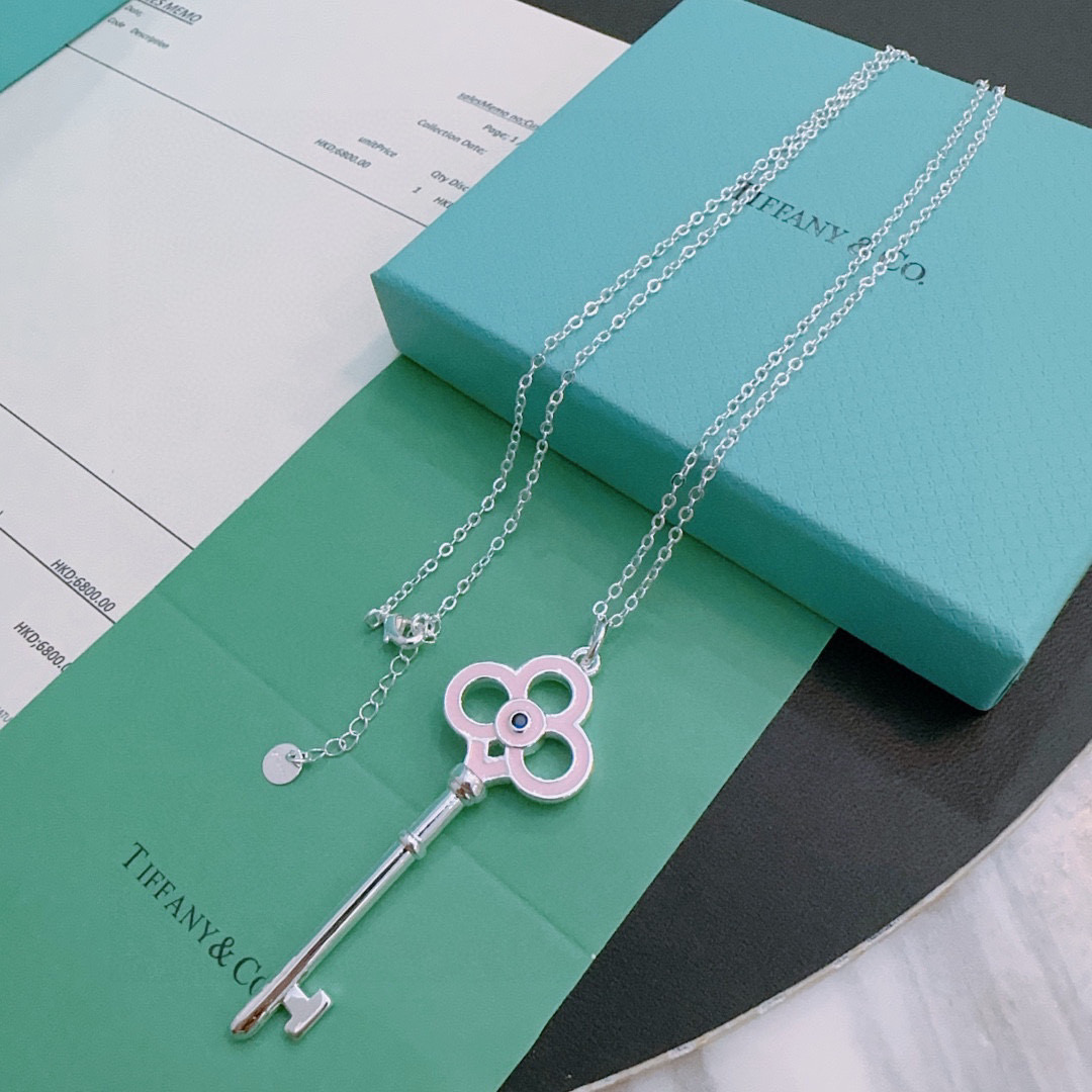 Tiffany & Co. Silver Necklace - Retro Punk Style, Adjustable 60cm 7 i1760438726207 5379 0 5