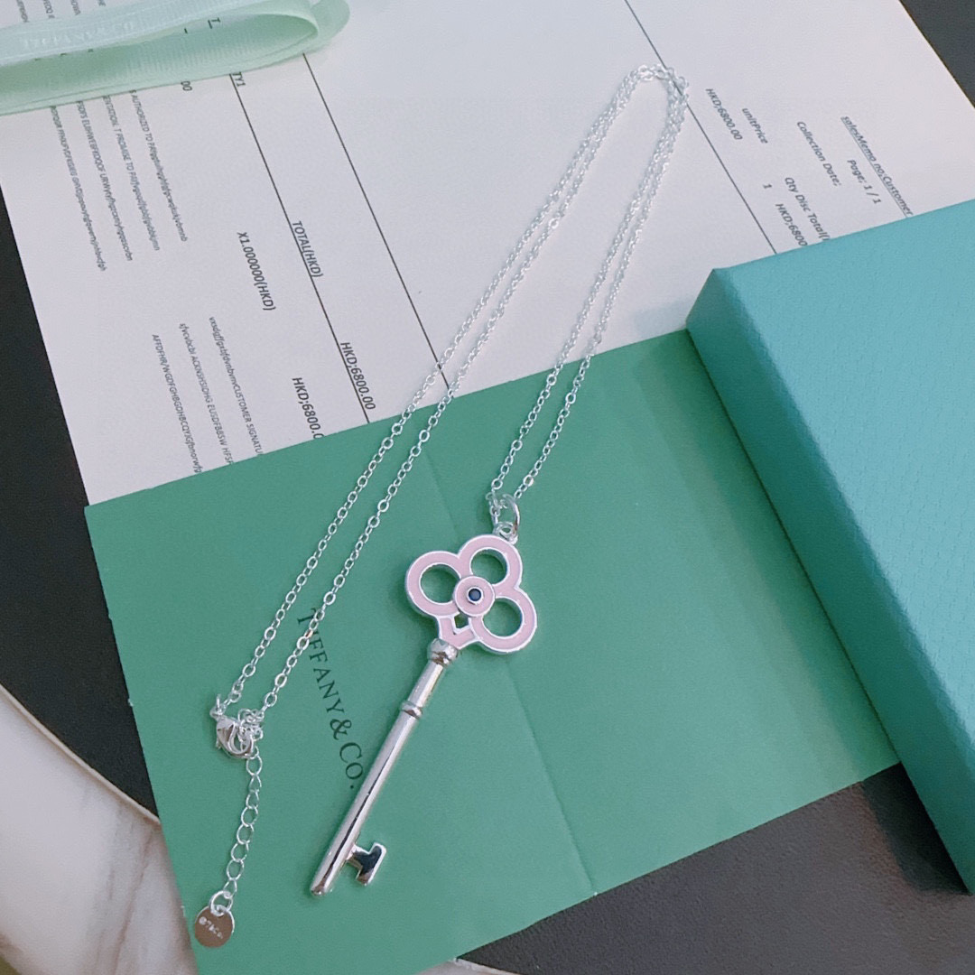 Tiffany & Co. Silver Necklace - Retro Punk Style, Adjustable 60cm 9 i1760438727326 6592 0 7