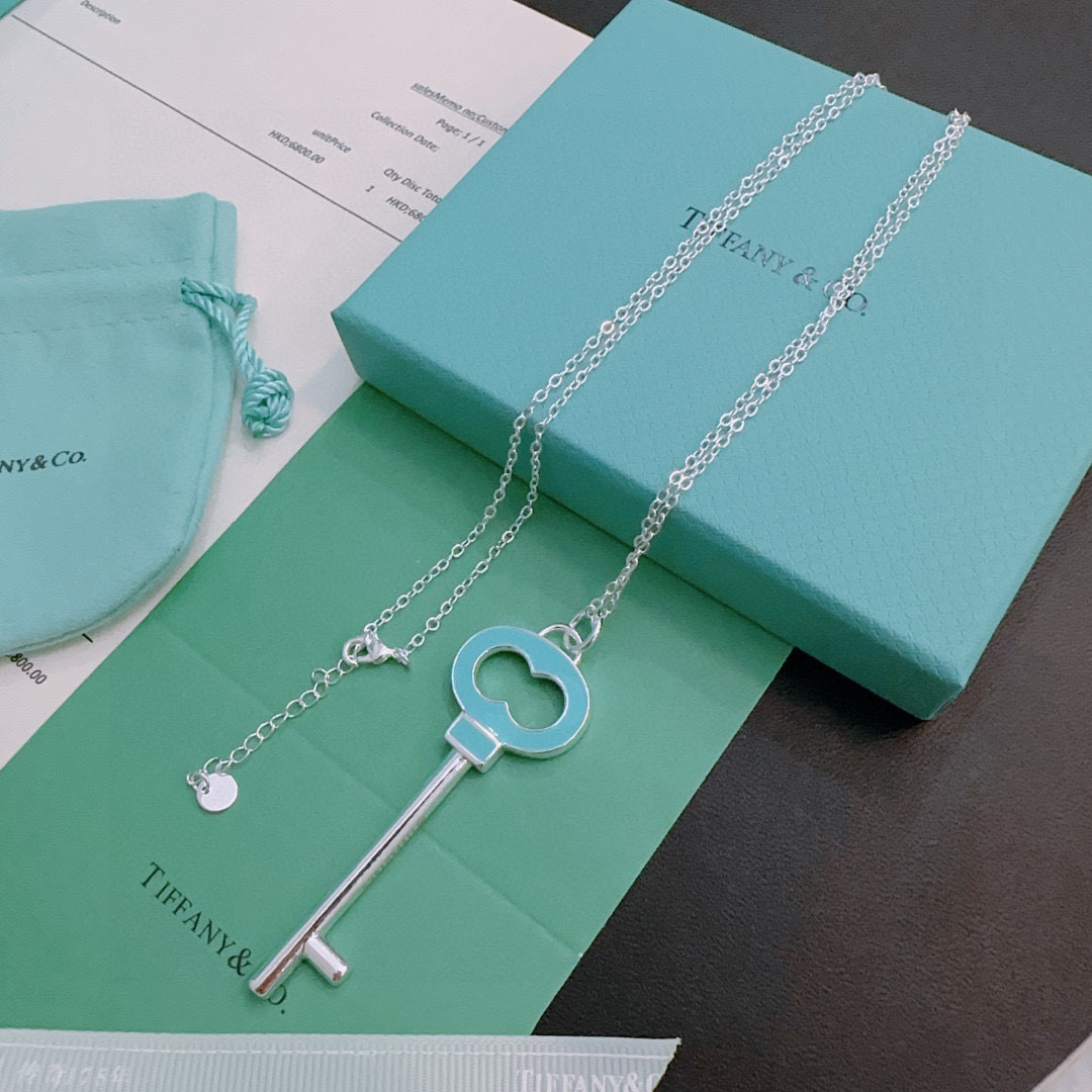 Tiffany & Co. Silver Pendant Necklace, 60cm Adjustable Chain 3 i1760439068242 5806 0 1
