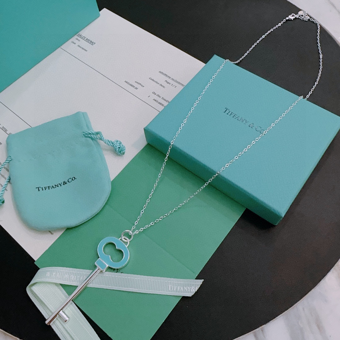 Tiffany & Co. Silver Pendant Necklace, 60cm Adjustable Chain 6 i1760439069319 20 0 4