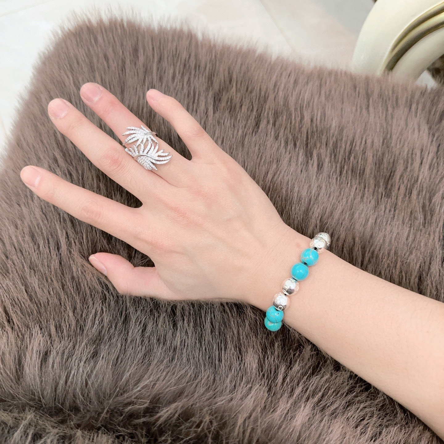 Tiffany & Co. Silver Agate Bracelet - Vintage Style, Unisex Design 5 i1760523486375 2653 0 3