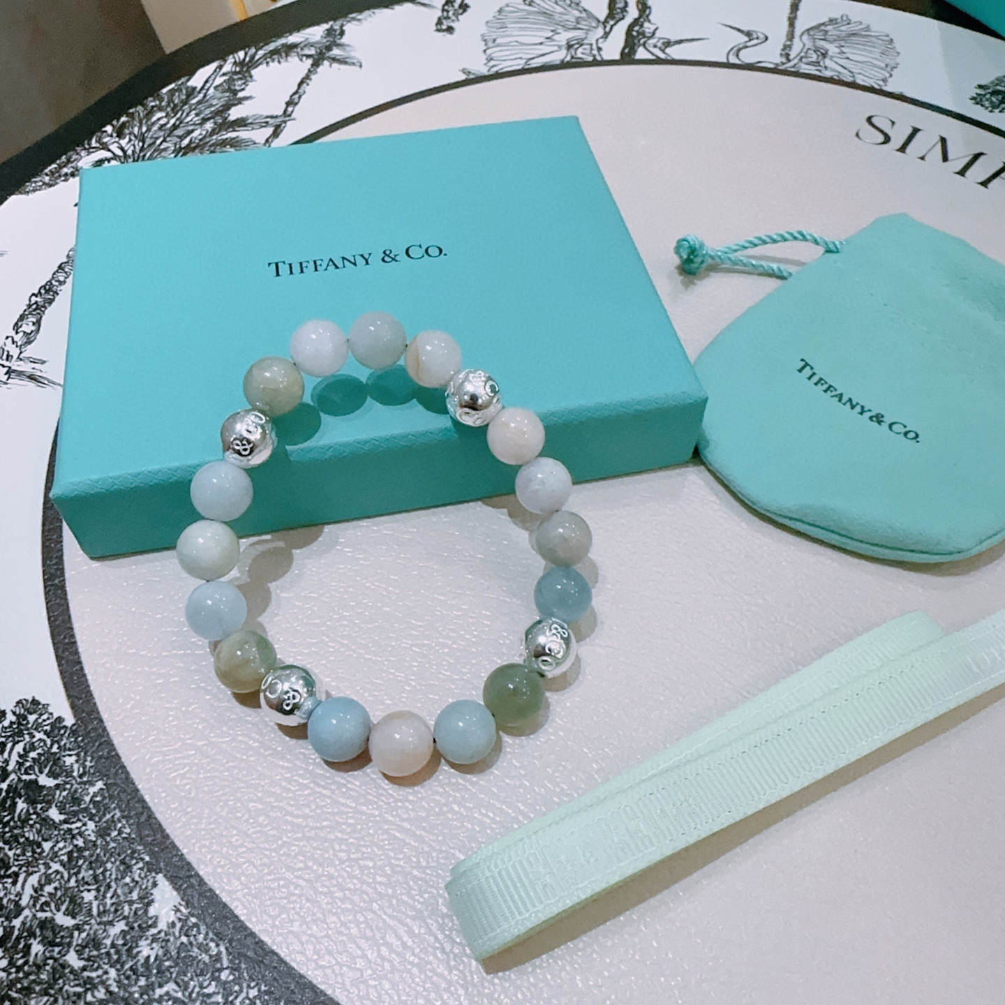 Tiffany & Co. Style Agate Silver Bracelet, Unisex, Retro Punk Fashion 5 i1760523701078 7408 0 3