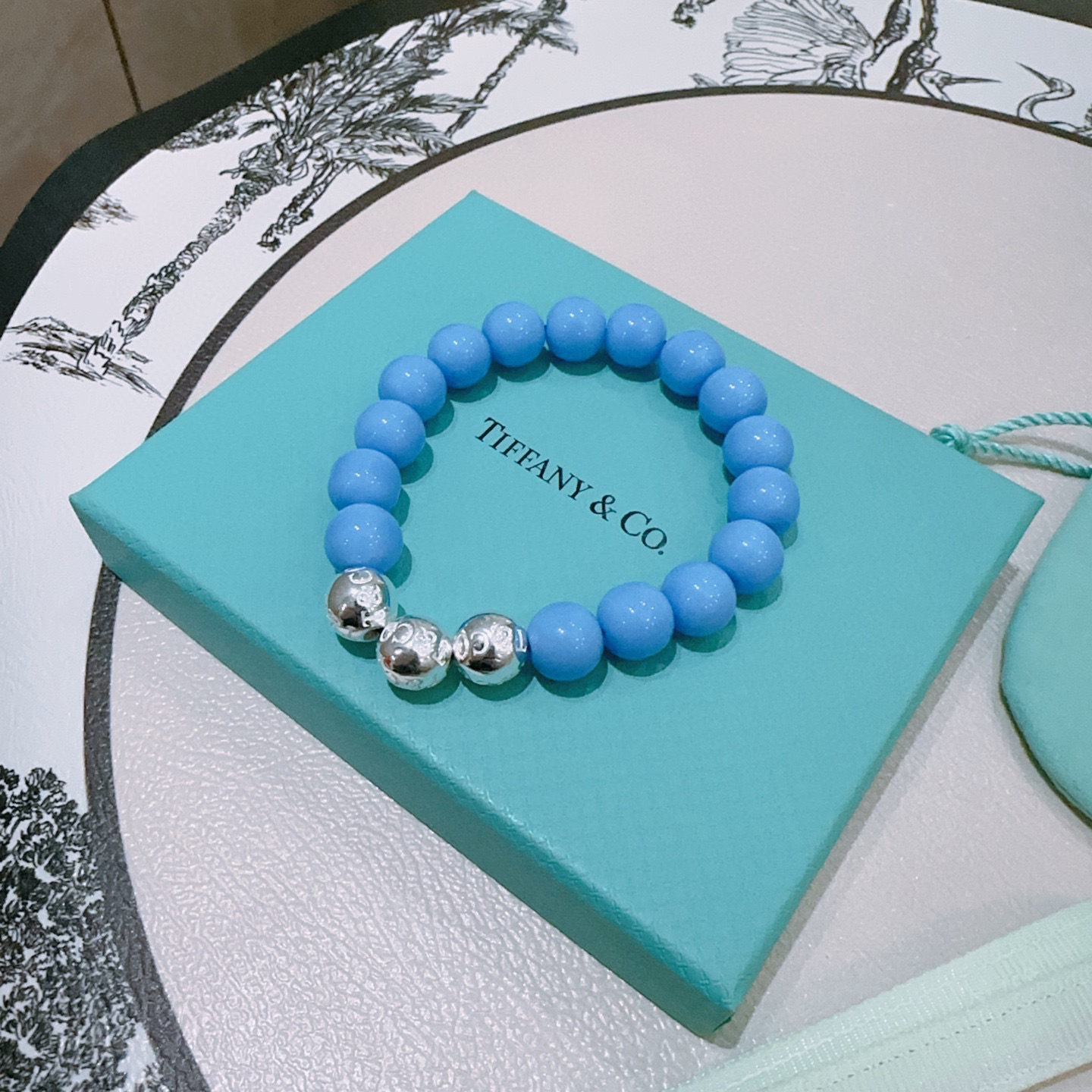 Tiffany & Co. Style Agate Silver Bracelet, Unisex Rock Punk Jewelry 4 i1760523713367 8895 0 2