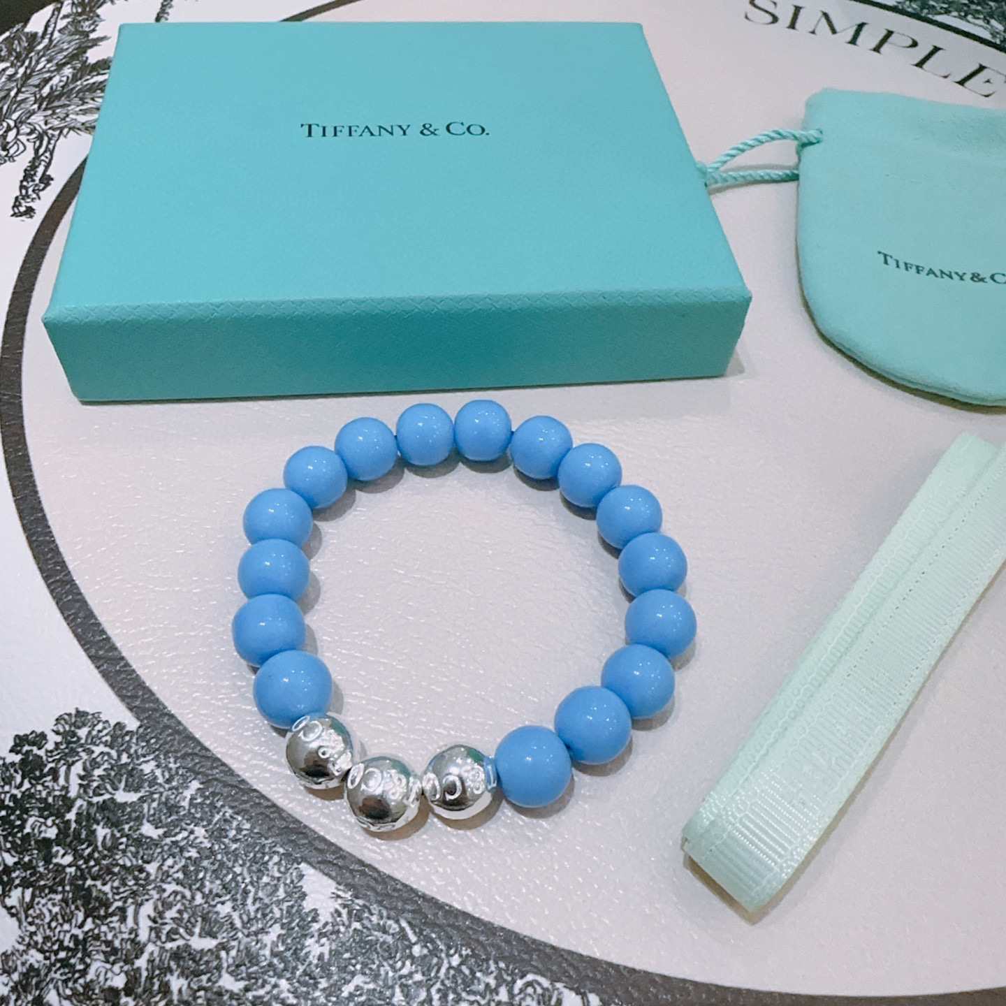 Tiffany & Co. Style Agate Silver Bracelet, Unisex Rock Punk Jewelry 7 i1760523713368 4635 0 5