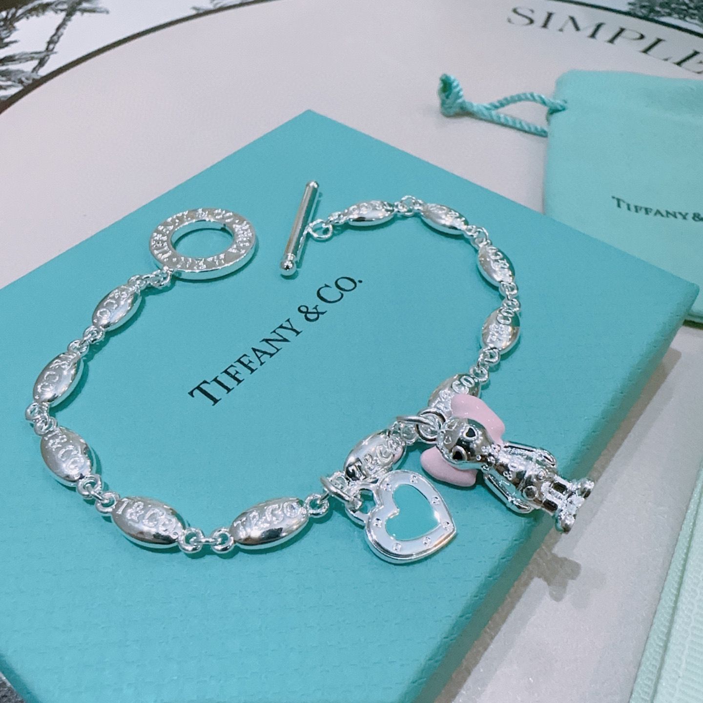 Tiffany & Co. Silver Bracelet - Vintage Style, Unisex Design 2 i1760523748258 6854 0 0