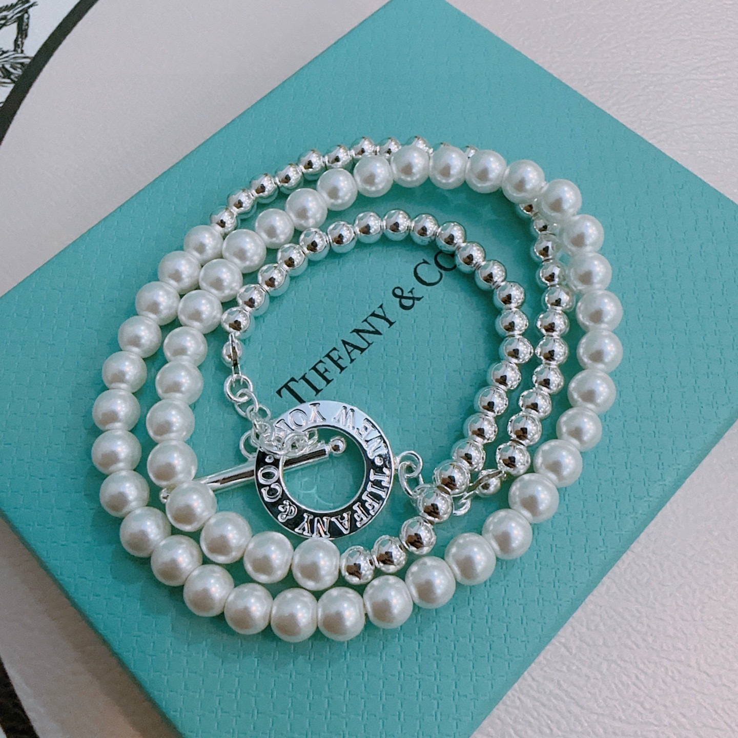 NO:583583,Tiffany & Co. TIFFNY&CO. Counter Seiko silver version (can be worn as a necklace or bracelet), the same style as the star, retro old style, original replica, purely handmade ~ authentic mold opening, a must-have for fashion, can be worn by both men and women, the same style for couples, rock punk silver style, trendy and versatile, the same style as the official website (55cm), fine jewelry, tiffany, necklace, bracelet19860909蒂芙尼 TIFFNY&CO. 专柜精工银版本（可项链手链双带）明星同款 复古做旧风 原版复刻 纯手工打造 ～正品开模潮流时尚必备 男女均可佩戴 情侣款同款 摇滚朋克银风格 潮流百搭 官网同款（55cm）,饰品精品,tiffany,necklace,bracelet,Jewelry