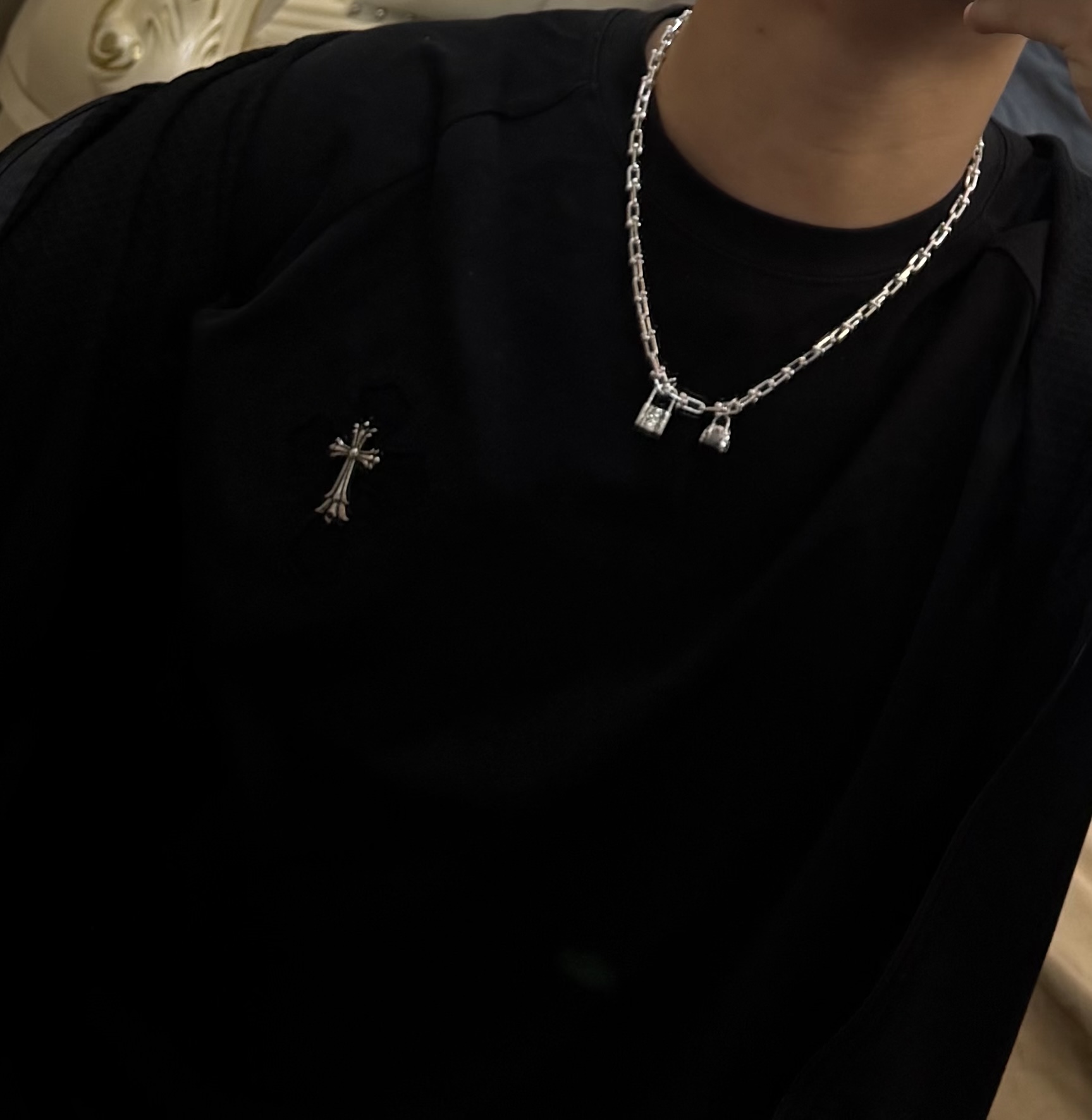 蒂芙尼项链TIFFNY&CO. 专柜精工银版本 明星同款 原版复刻 纯手工打造 ～正品开模💝潮流时尚必备