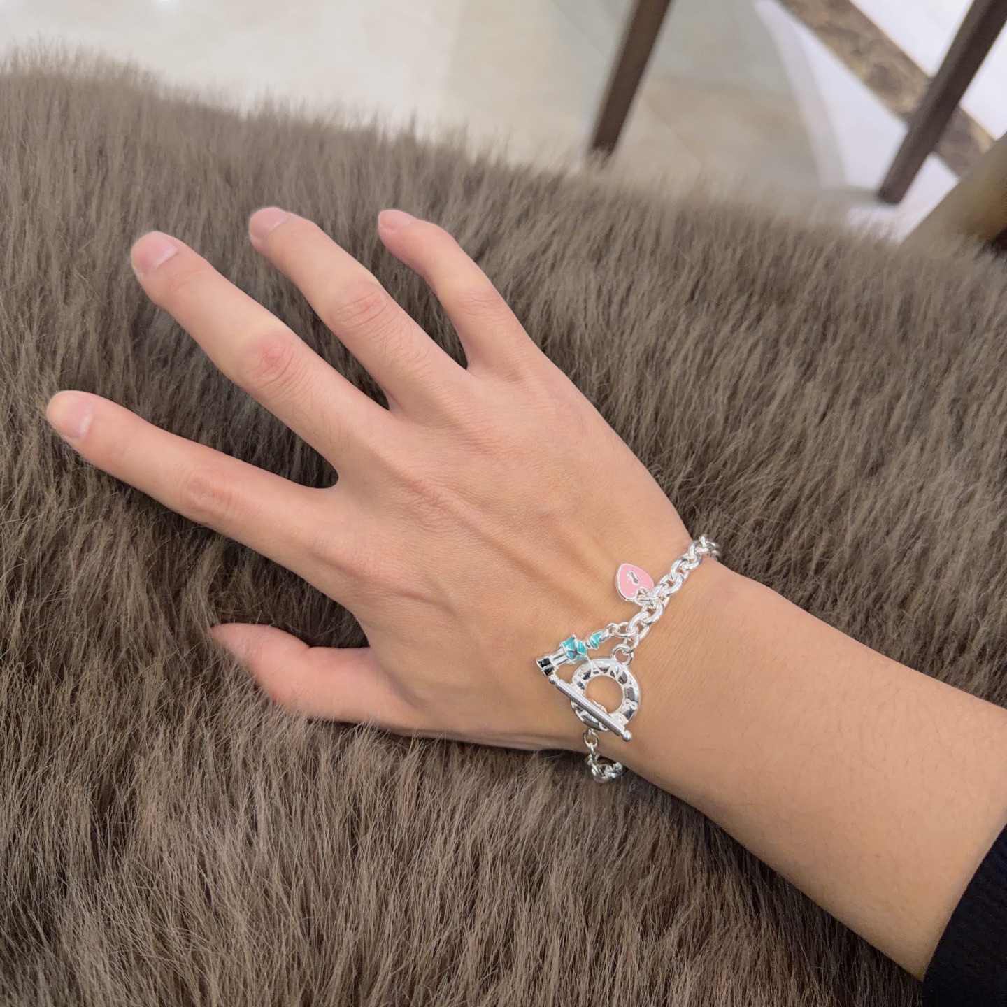 蒂芙尼手链TIFFNY&CO. 专柜精工银版本 明星同款 原版复刻 纯手工打造 ～正品开模💝潮流时尚必备