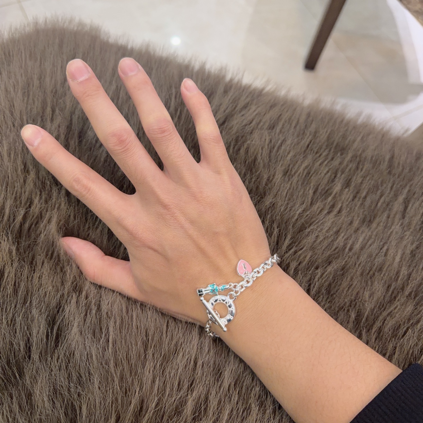 蒂芙尼手链TIFFNY&CO. 专柜精工银版本 明星同款 原版复刻 纯手工打造 ～正品开模💝潮流时尚必备