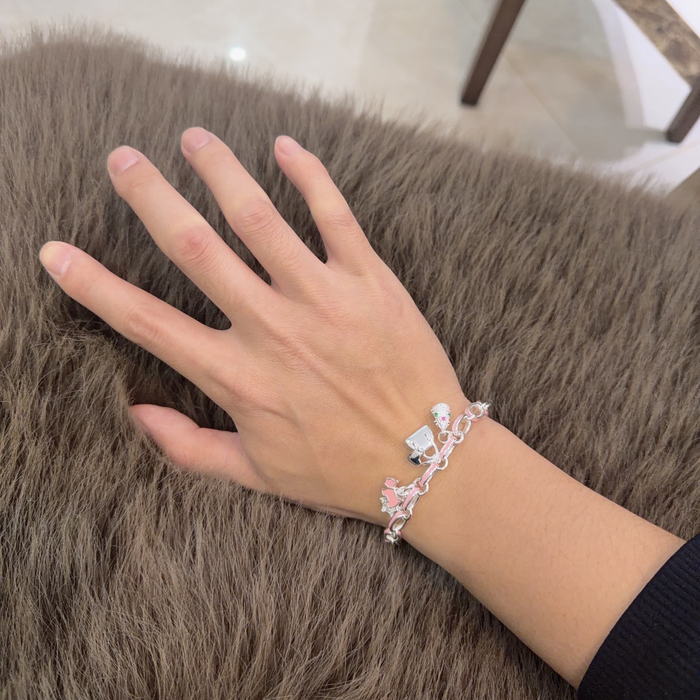 蒂芙尼手链TIFFNY&CO. 专柜精工银版本 明星同款 原版复刻 纯手工打造 ～正品开模💝潮流时尚必备