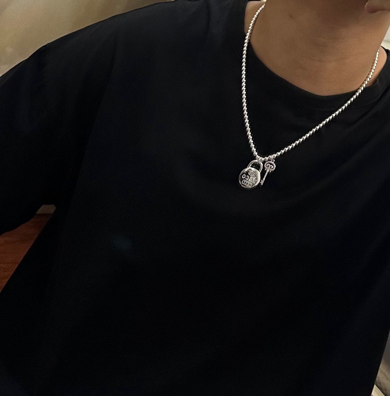 蒂芙尼🩵 TIFFNY&CO. 专柜精工银版本 明星同款 复古做旧风 原版复刻 纯手工打造 ～正品开模💝