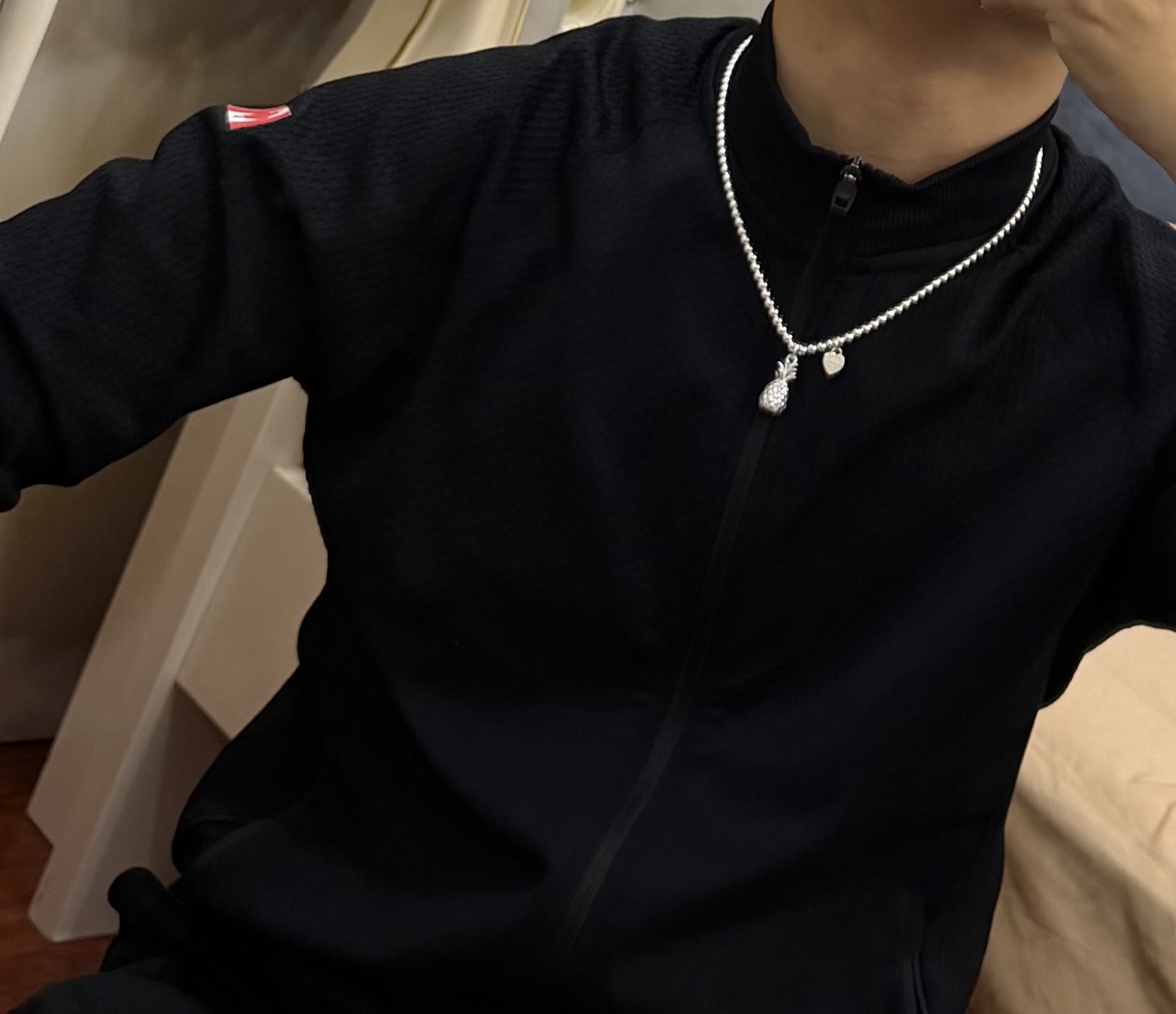 新款蒂芙尼项链TIFFNY&CO. 专柜精工银版本 明星同款 复古做旧风 原版复刻 纯手工打造 ～正品开