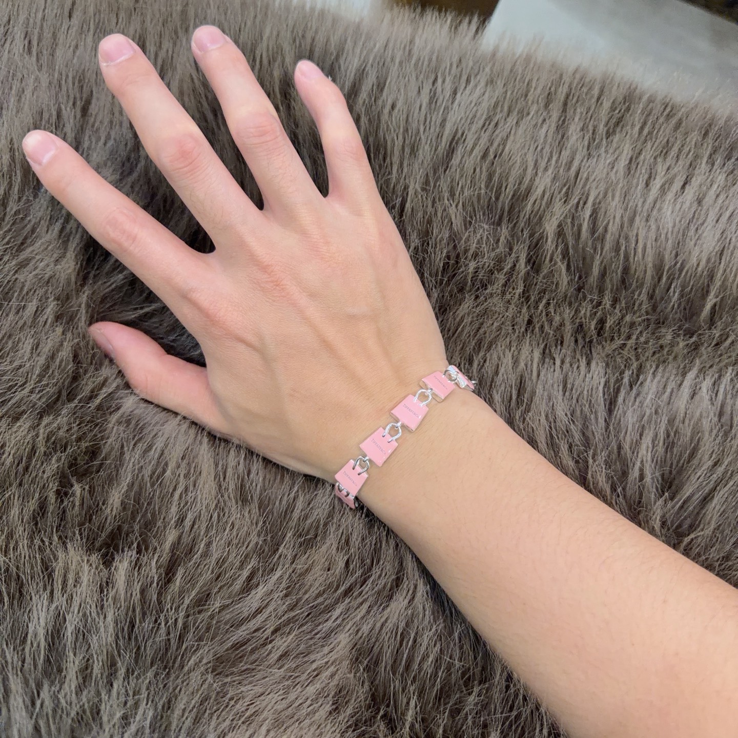 新款蒂芙尼手链TIFFNY&CO. 专柜精工银版本 明星同款 复古做旧风 原版复刻 纯手工打造 ～正品开