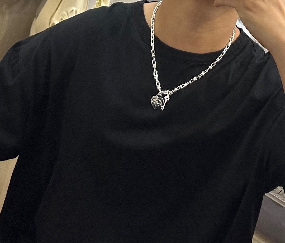 蒂芙尼🩵 TIFFNY&CO. 专柜精工银版本 明星同款 复古做旧风 原版复刻 纯手工打造 ～正品开模💝