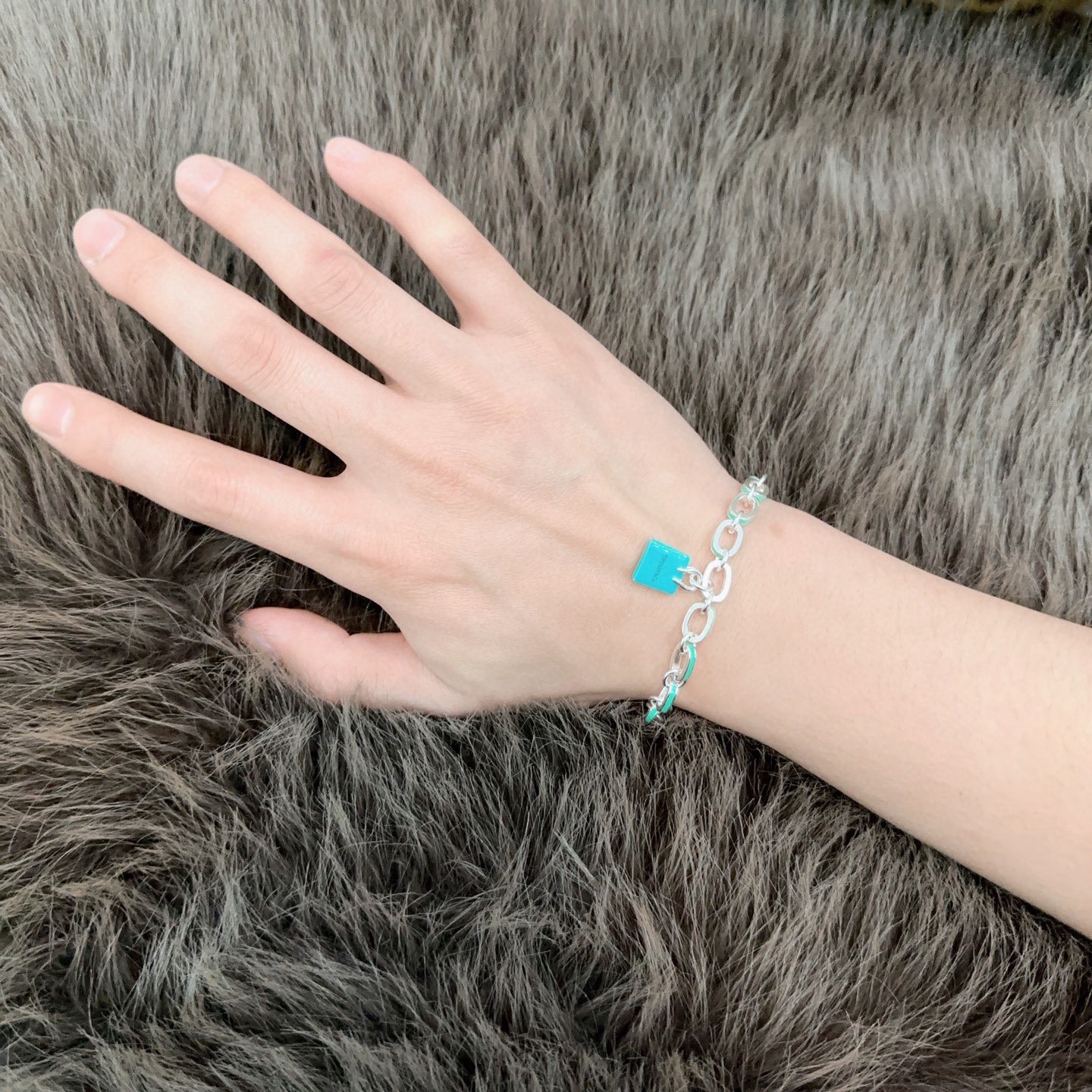 蒂芙尼手链🩵 TIFFNY&CO. 专柜精工银版本 明星同款 复古做旧风 原版复刻 纯手工打造 ～正品开