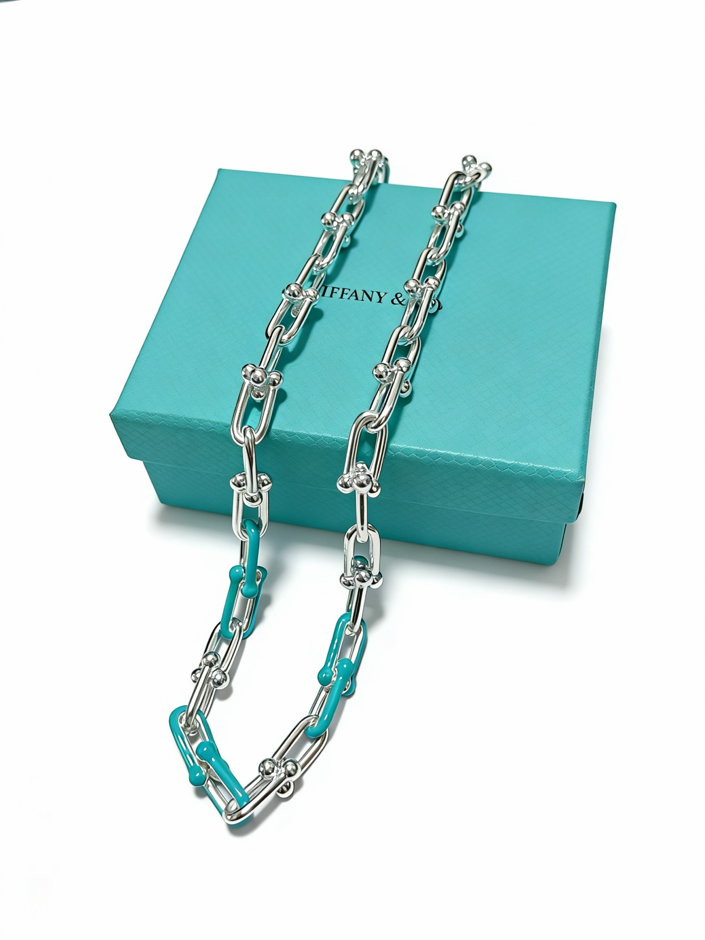 蒂芙尼🩵 TIFFNY&CO. 专柜精工银版本 明星同款 复古做旧风 原版复刻 纯手工打造 ～正品开模💝