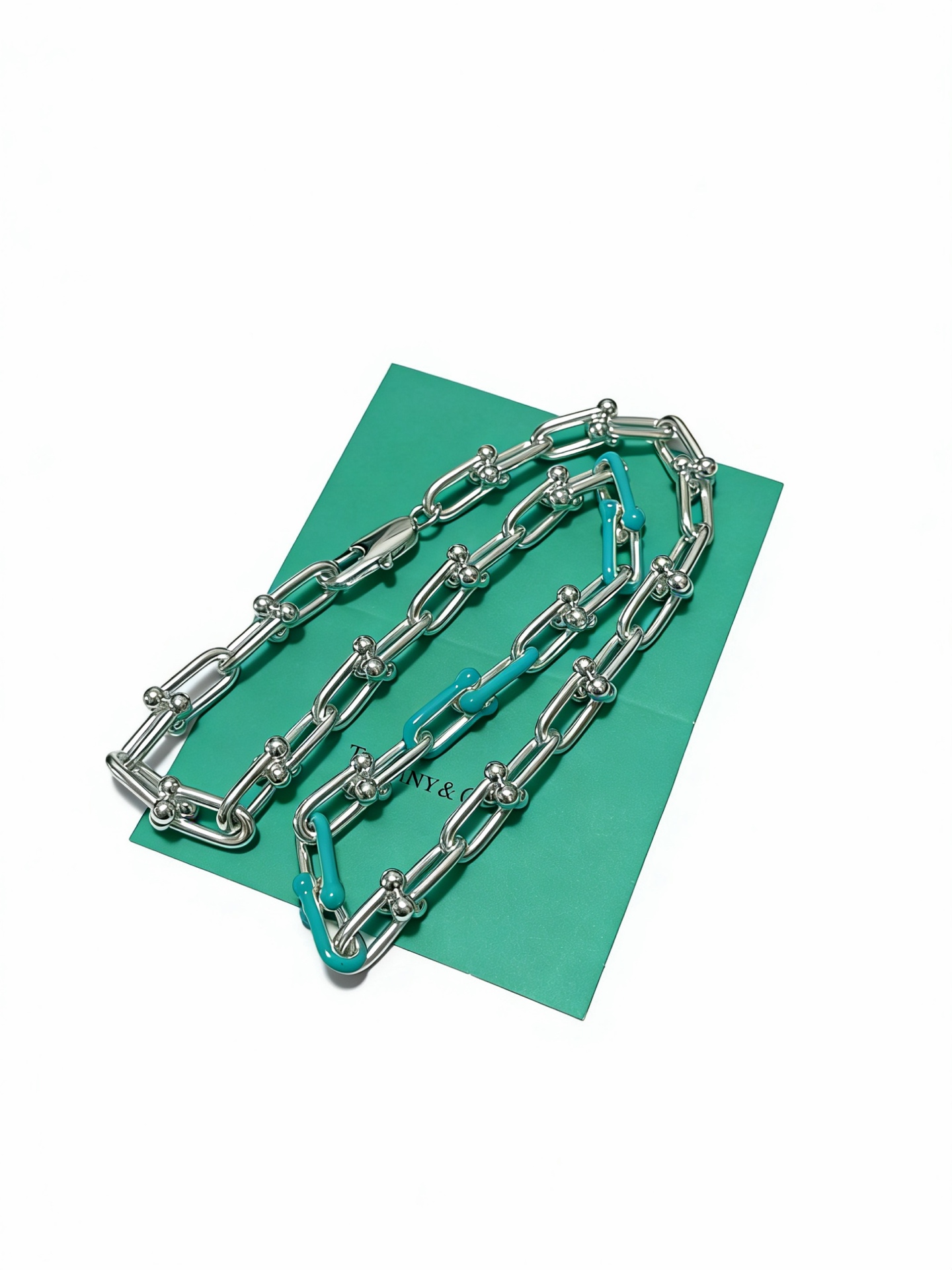 蒂芙尼🩵 TIFFNY&CO. 专柜精工银版本 明星同款 复古做旧风 原版复刻 纯手工打造 ～正品开模💝