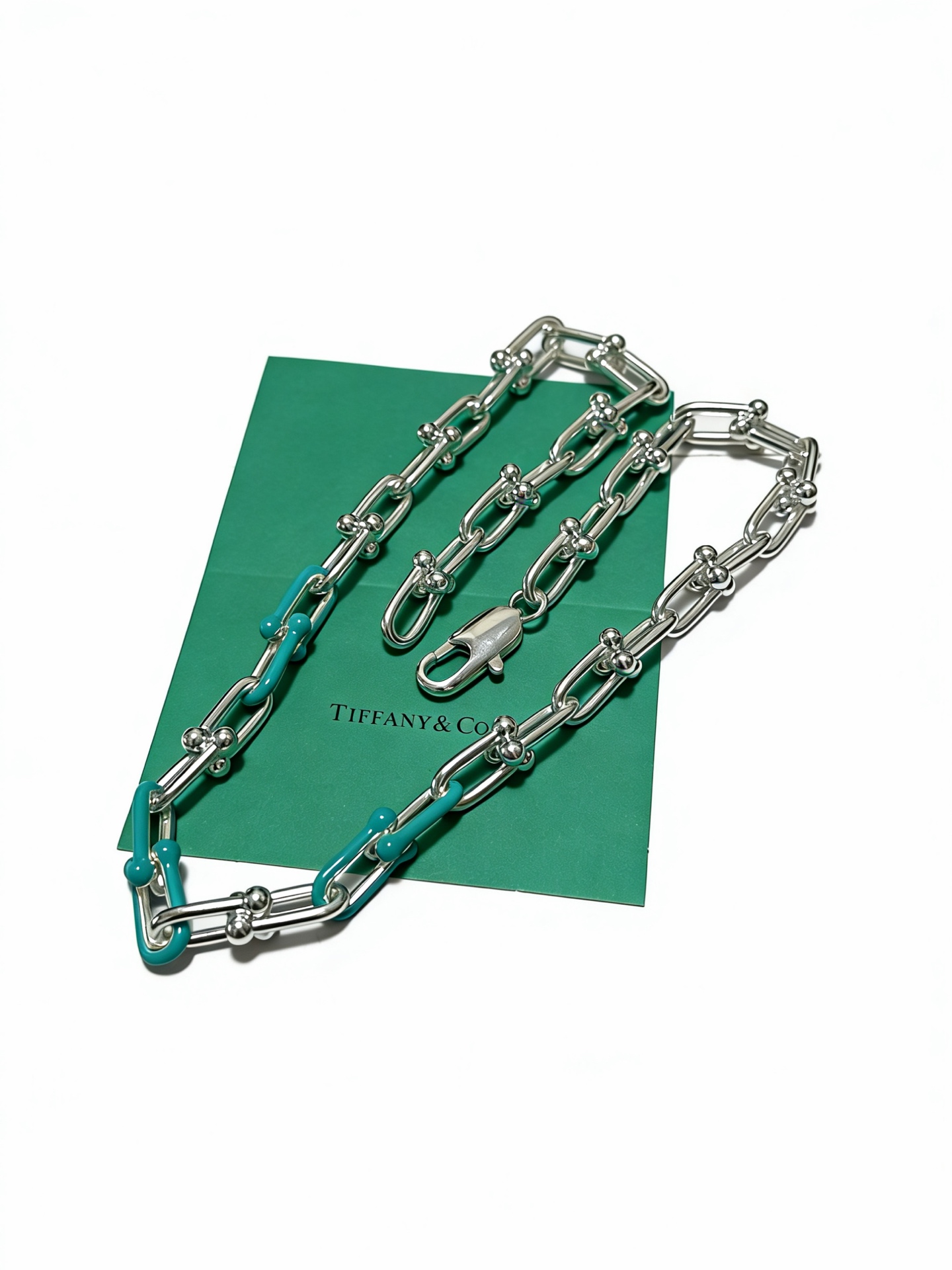 蒂芙尼🩵 TIFFNY&CO. 专柜精工银版本 明星同款 复古做旧风 原版复刻 纯手工打造 ～正品开模💝