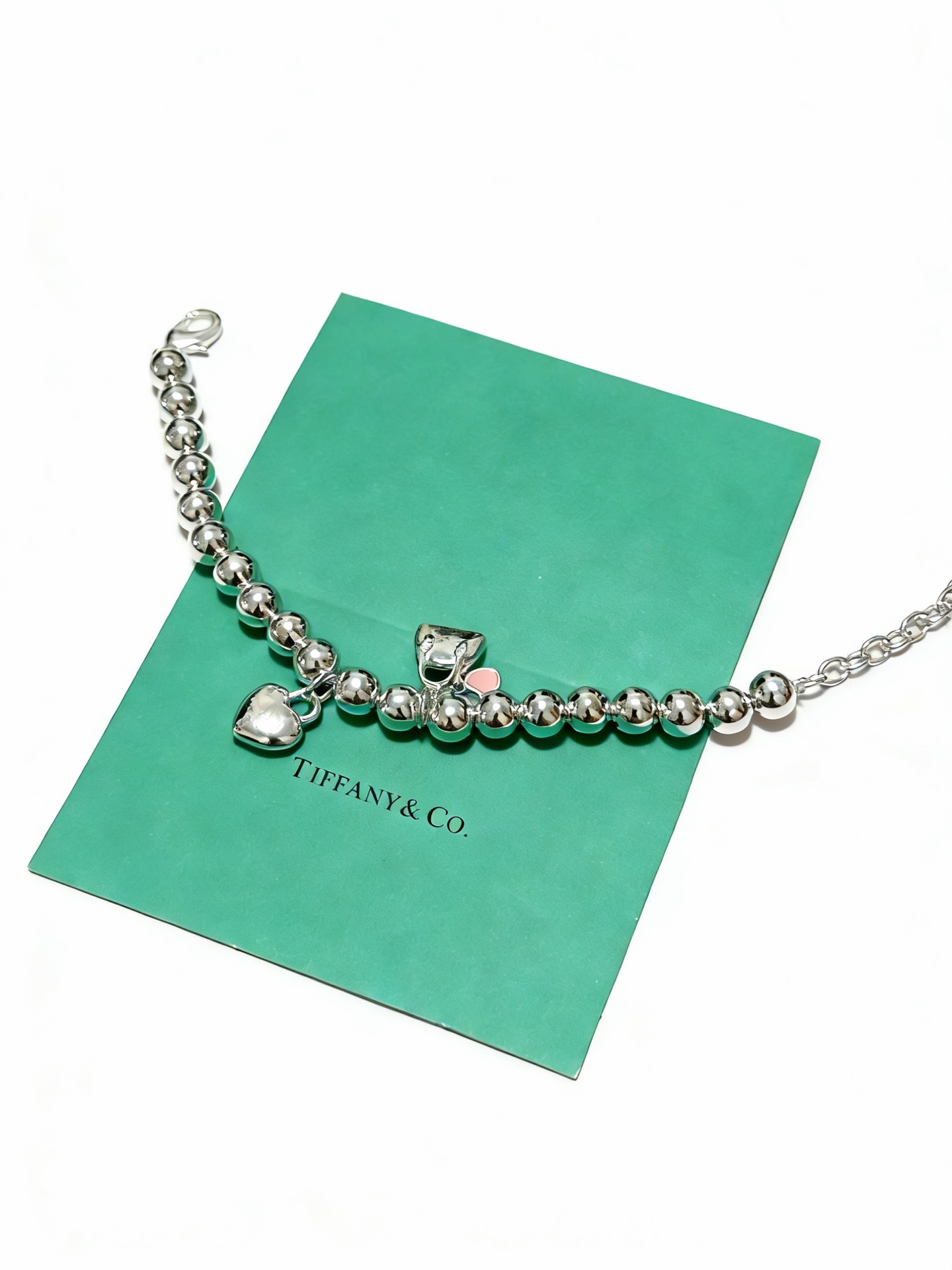 蒂芙尼手链🩵 TIFFNY&CO. 专柜精工银版本手链 明星同款 复古做旧风 原版复刻 纯手工打造 ～正