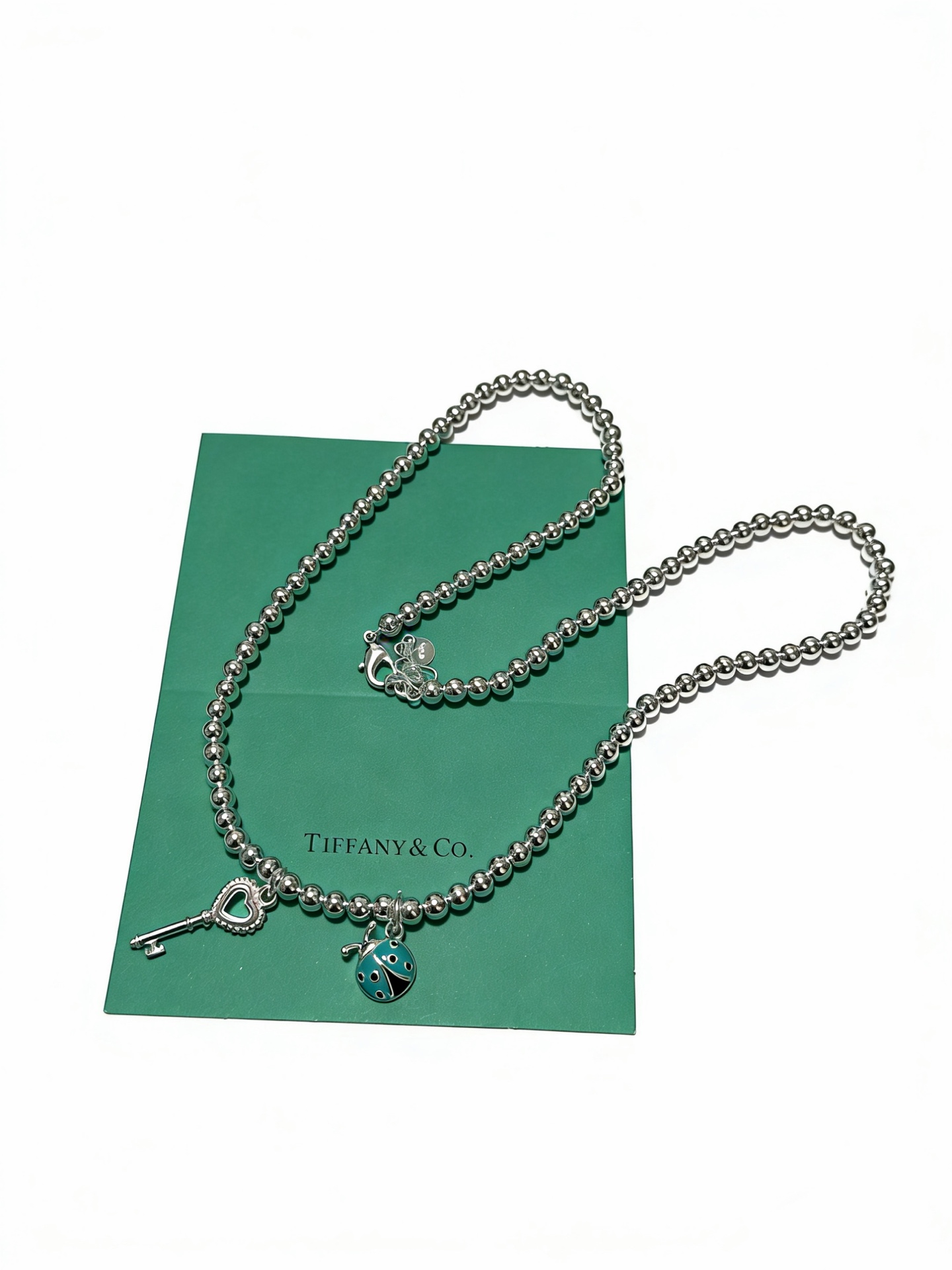 新款蒂芙尼项链TIFFNY&CO. 专柜精工银版本 明星同款 复古做旧风 原版复刻 纯手工打造 ～正品开