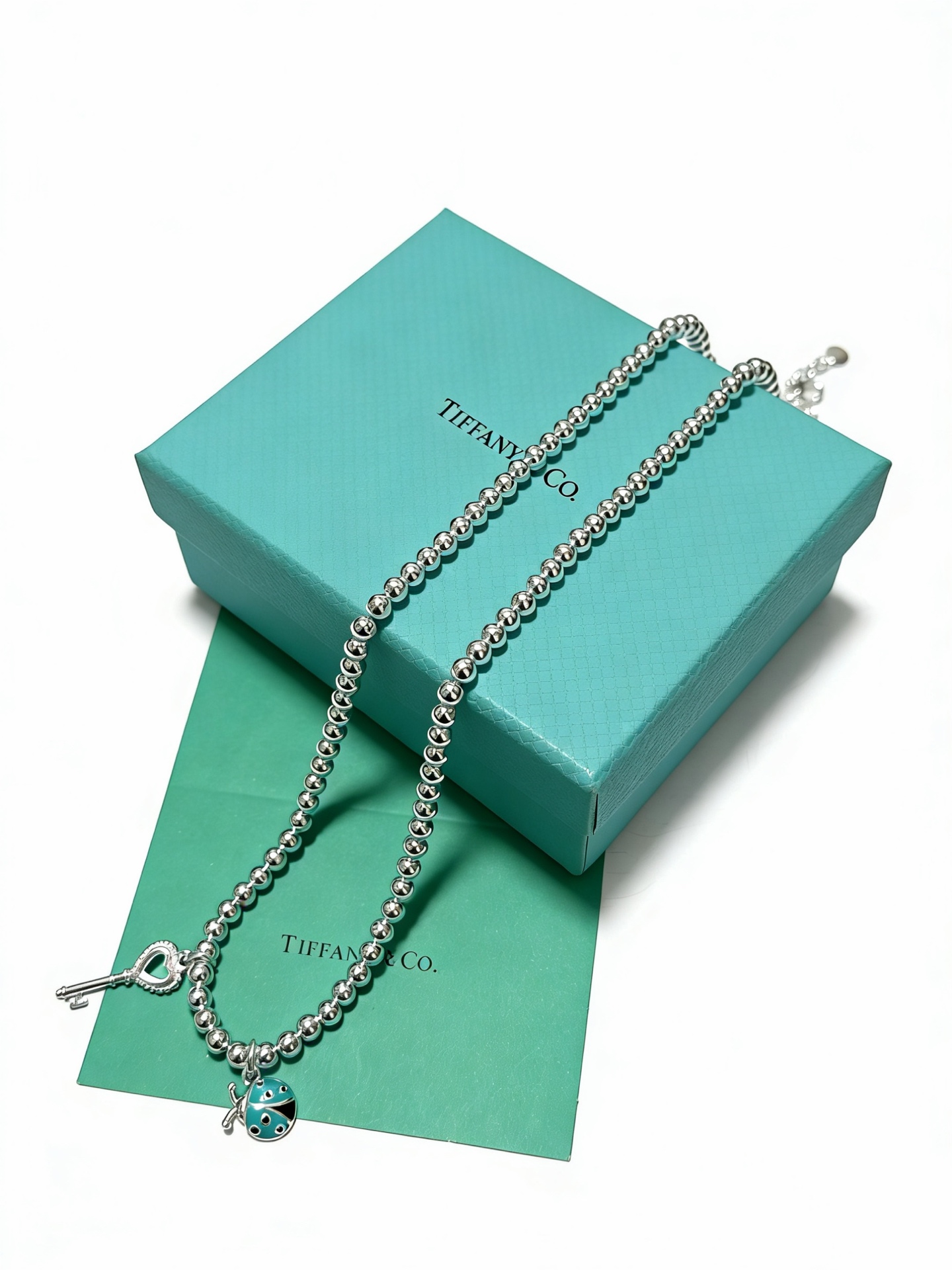 新款蒂芙尼项链TIFFNY&CO. 专柜精工银版本 明星同款 复古做旧风 原版复刻 纯手工打造 ～正品开