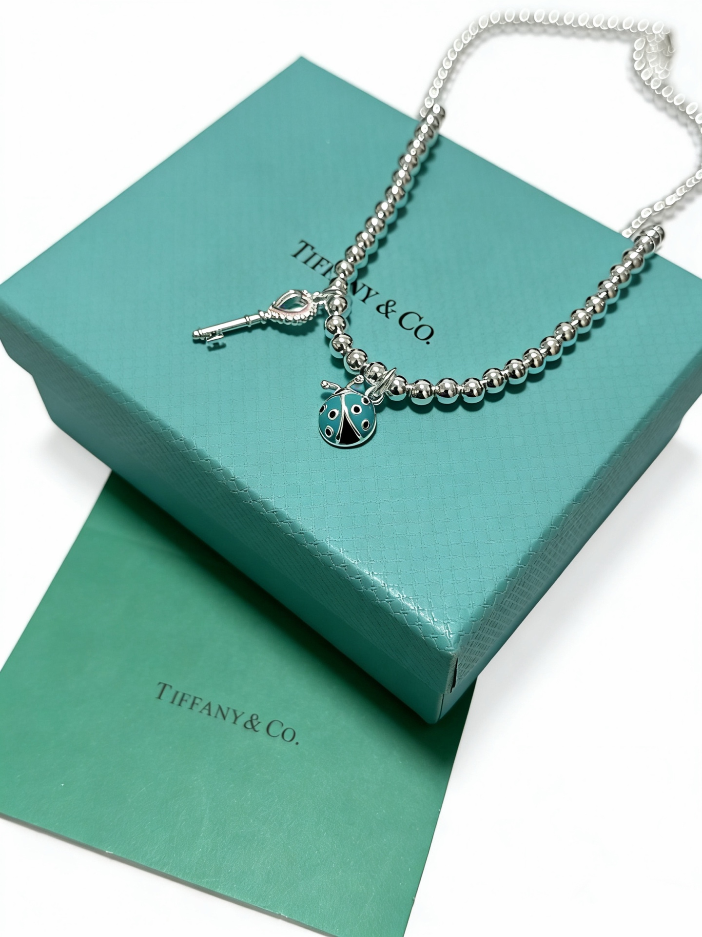 新款蒂芙尼项链TIFFNY&CO. 专柜精工银版本 明星同款 复古做旧风 原版复刻 纯手工打造 ～正品开