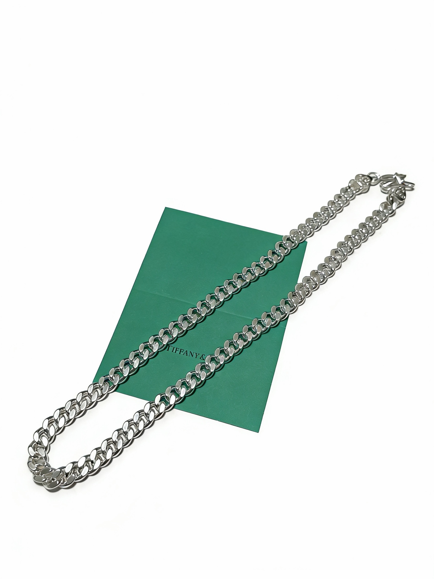 新款蒂芙尼项链TIFFNY&CO. 专柜精工银版本 明星同款 复古做旧风 原版复刻 纯手工打造 ～正品开