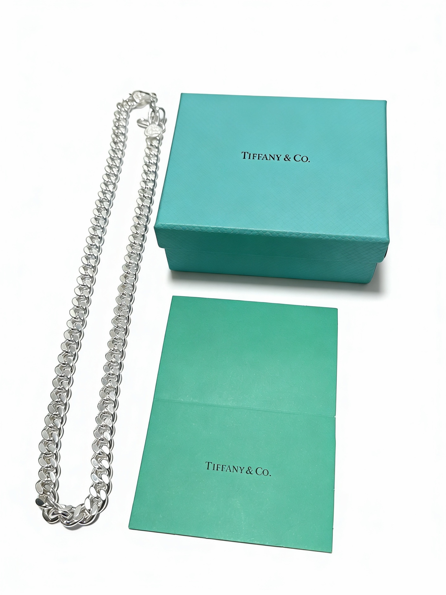 新款蒂芙尼项链TIFFNY&CO. 专柜精工银版本 明星同款 复古做旧风 原版复刻 纯手工打造 ～正品开