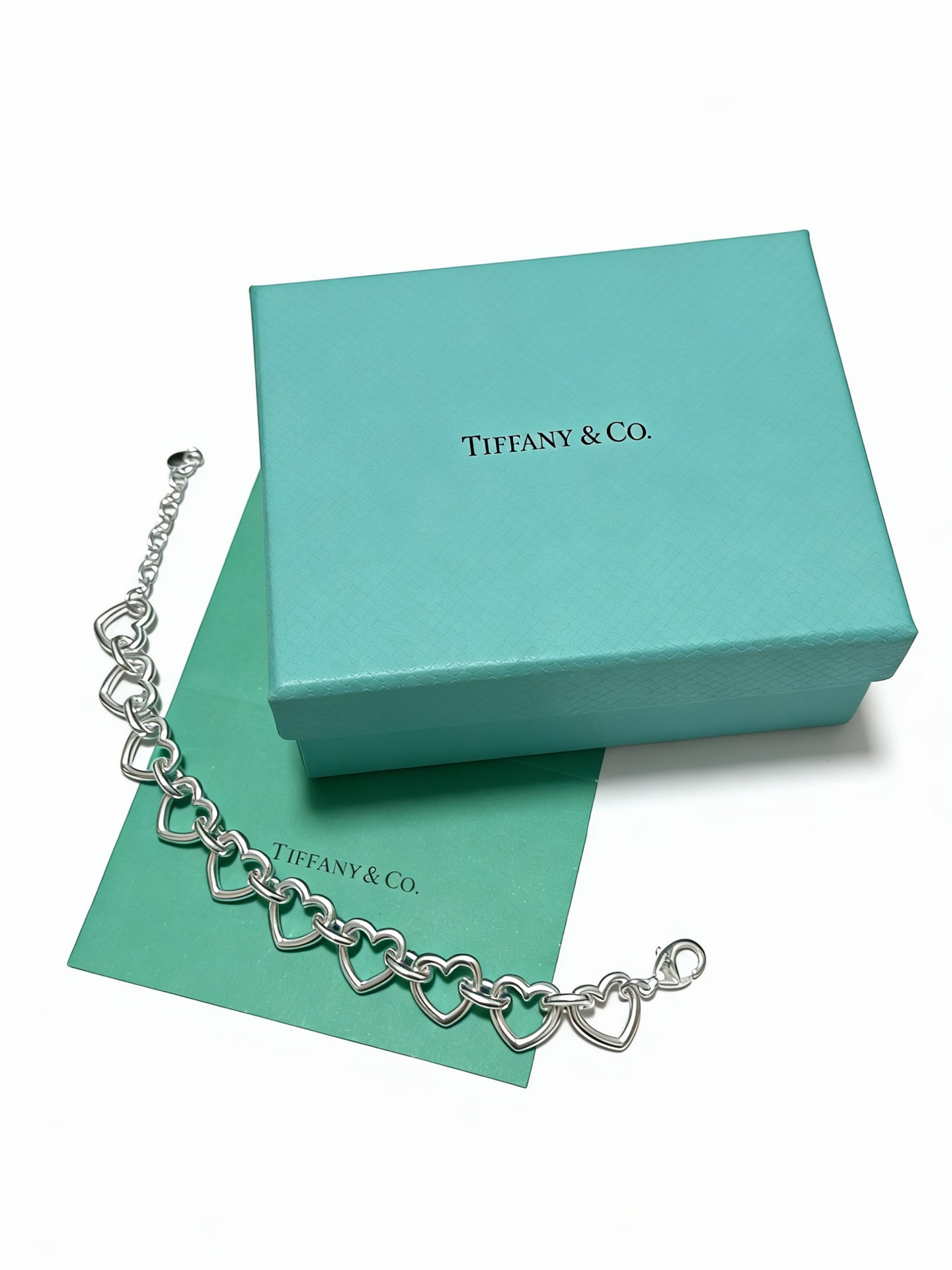蒂芙尼手链🩵 TIFFNY&CO. 专柜精工银版本 明星同款 复古做旧风 原版复刻 纯手工打造 ～正品开