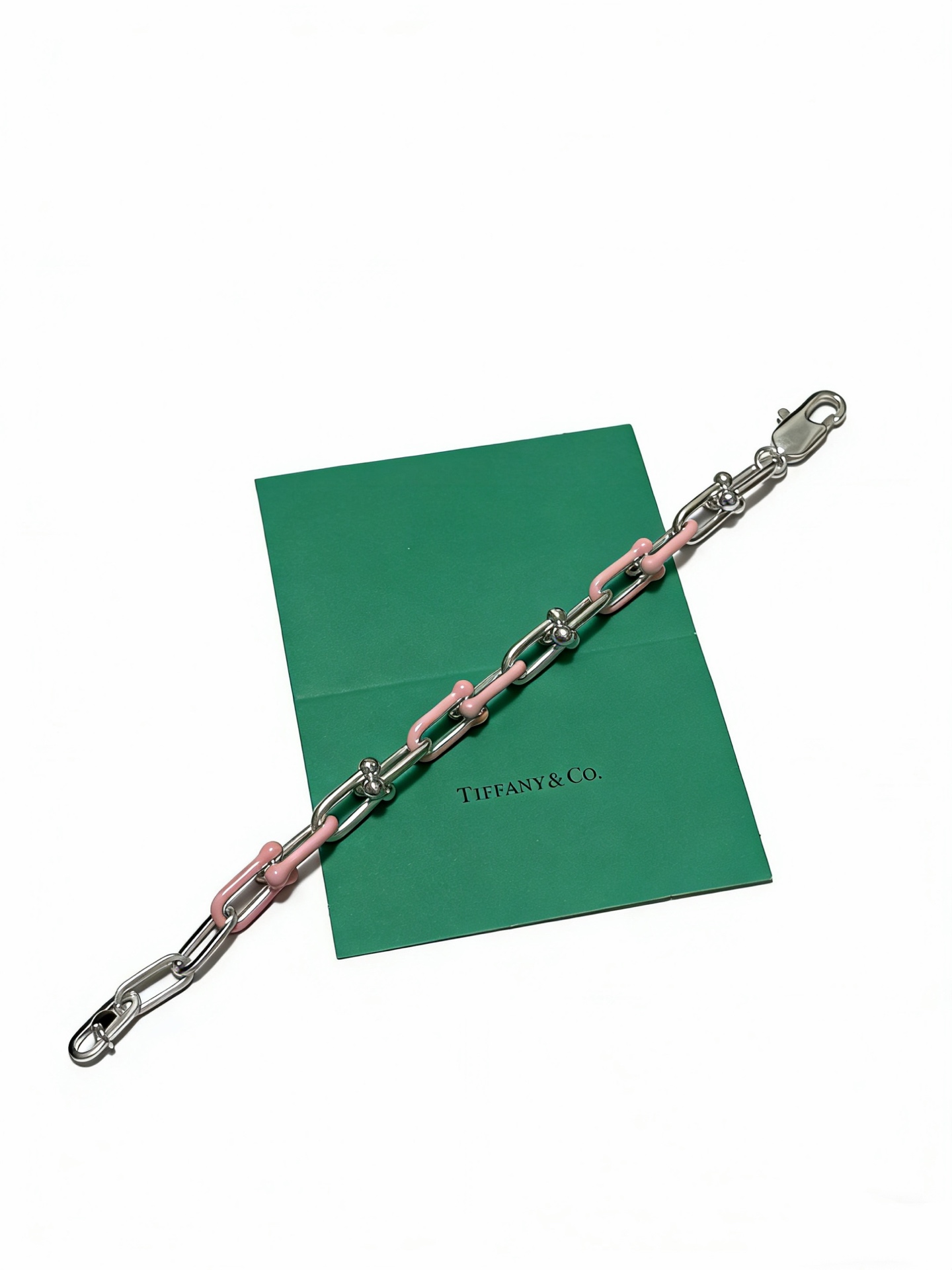 蒂芙尼手链🩵 TIFFNY&CO. 专柜精工银版本 明星同款 复古做旧风 原版复刻 纯手工打造 ～正品开
