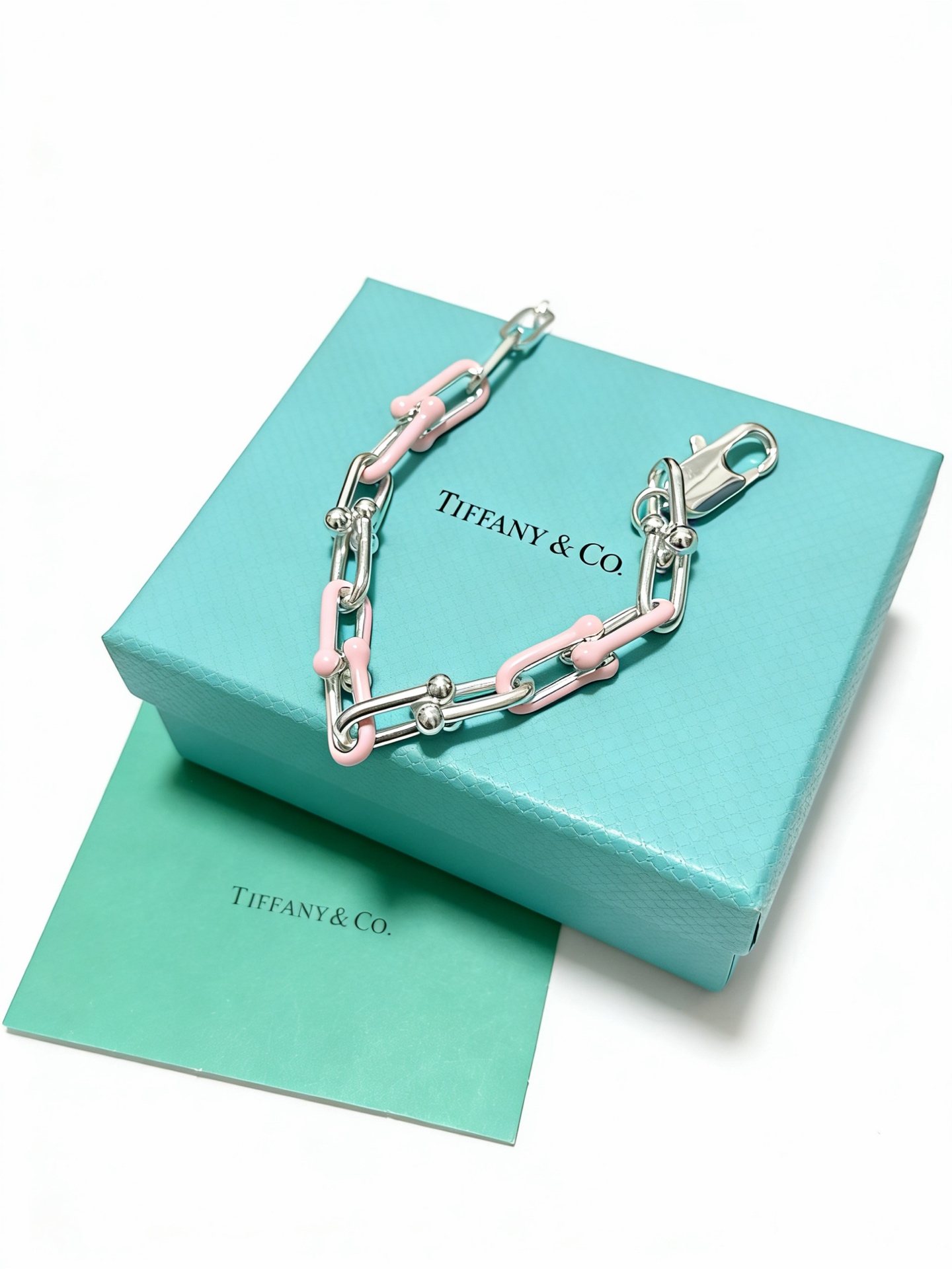 蒂芙尼手链🩵 TIFFNY&CO. 专柜精工银版本 明星同款 复古做旧风 原版复刻 纯手工打造 ～正品开