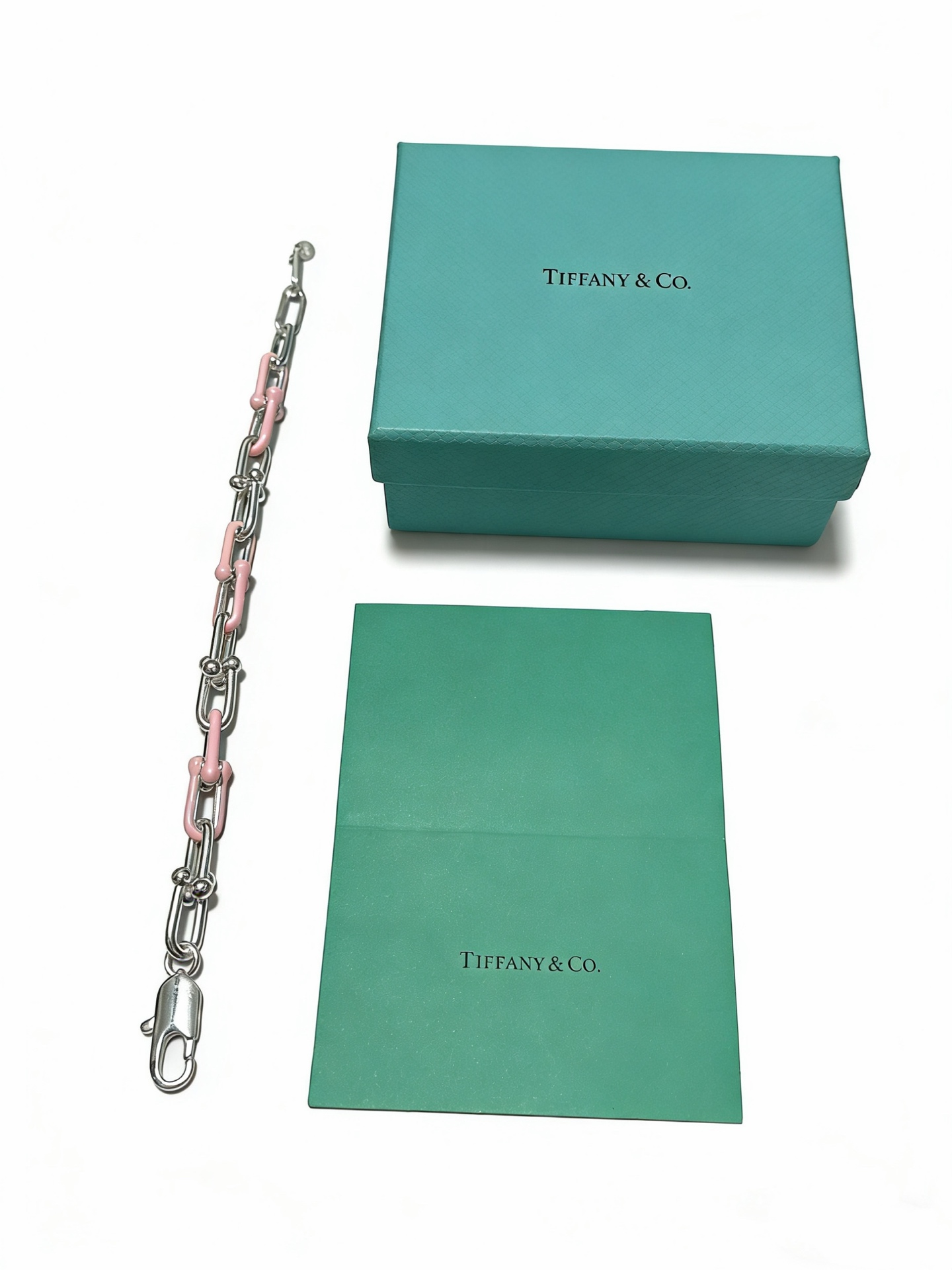 蒂芙尼手链🩵 TIFFNY&CO. 专柜精工银版本 明星同款 复古做旧风 原版复刻 纯手工打造 ～正品开