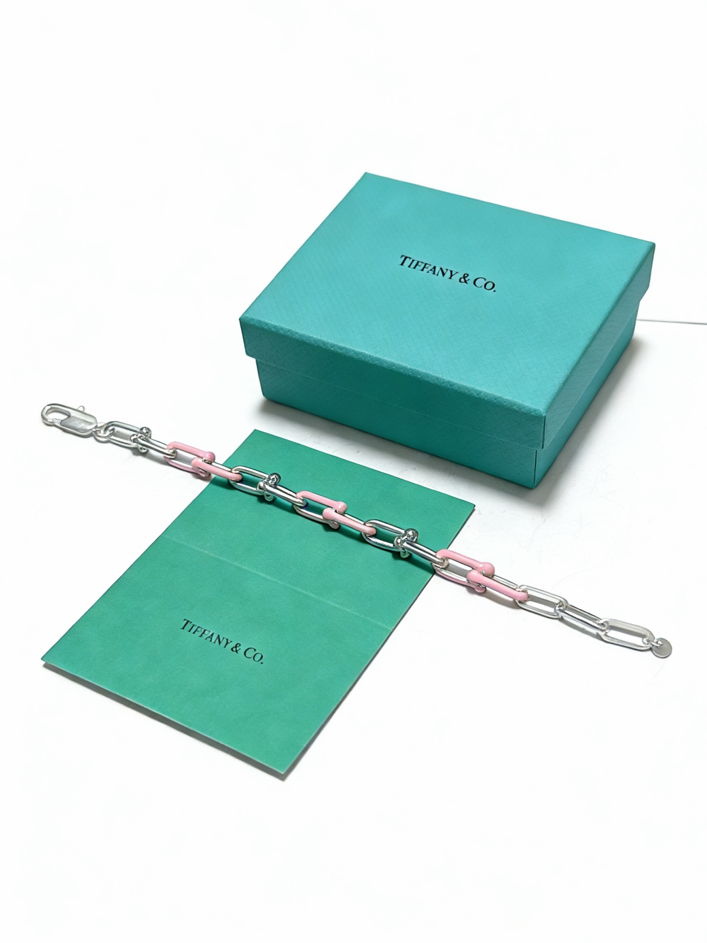蒂芙尼手链🩵 TIFFNY&CO. 专柜精工银版本 明星同款 复古做旧风 原版复刻 纯手工打造 ～正品开